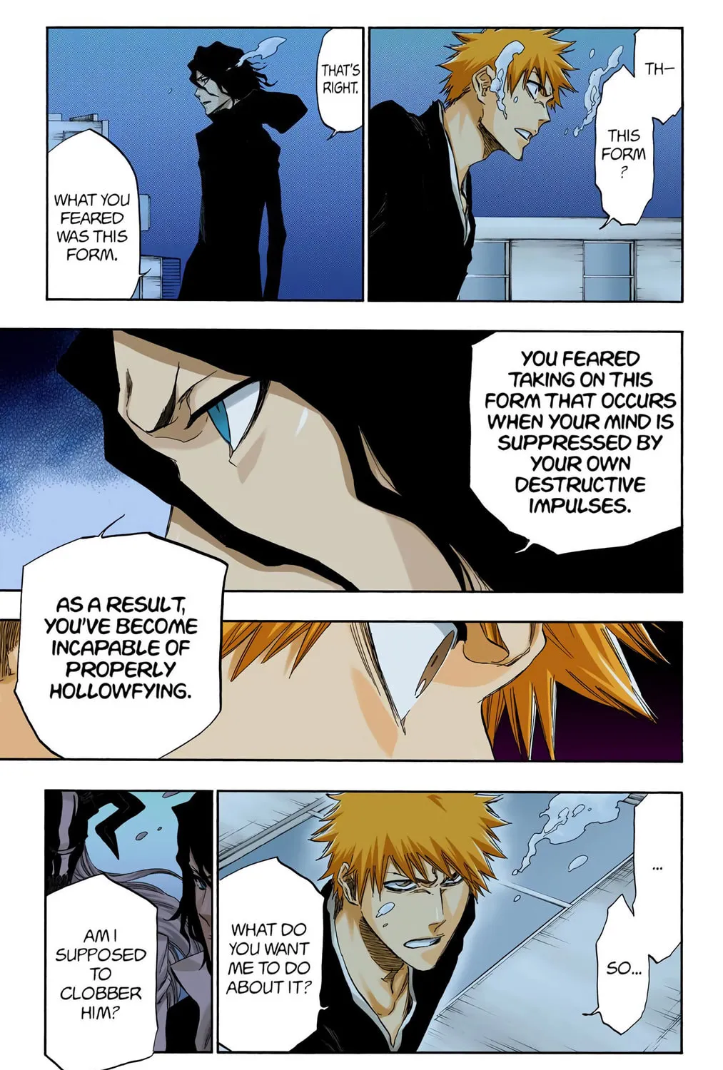 Bleach Colored Manga, chapter 411, page 9