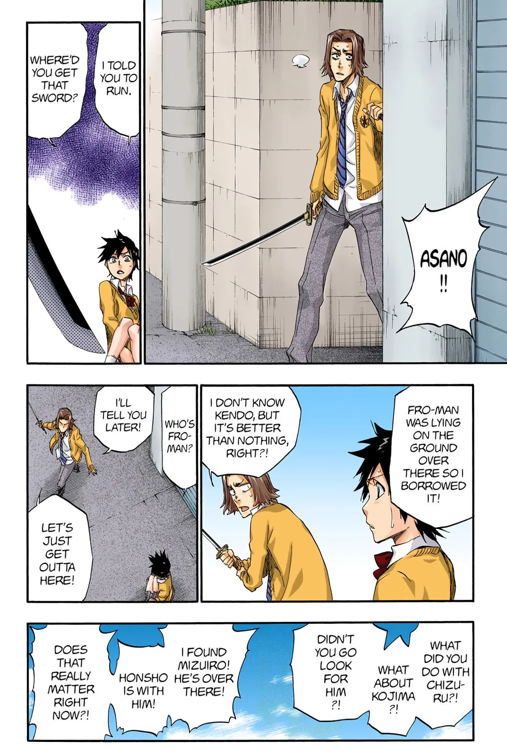 Bleach Colored Manga, chapter 412, page 31