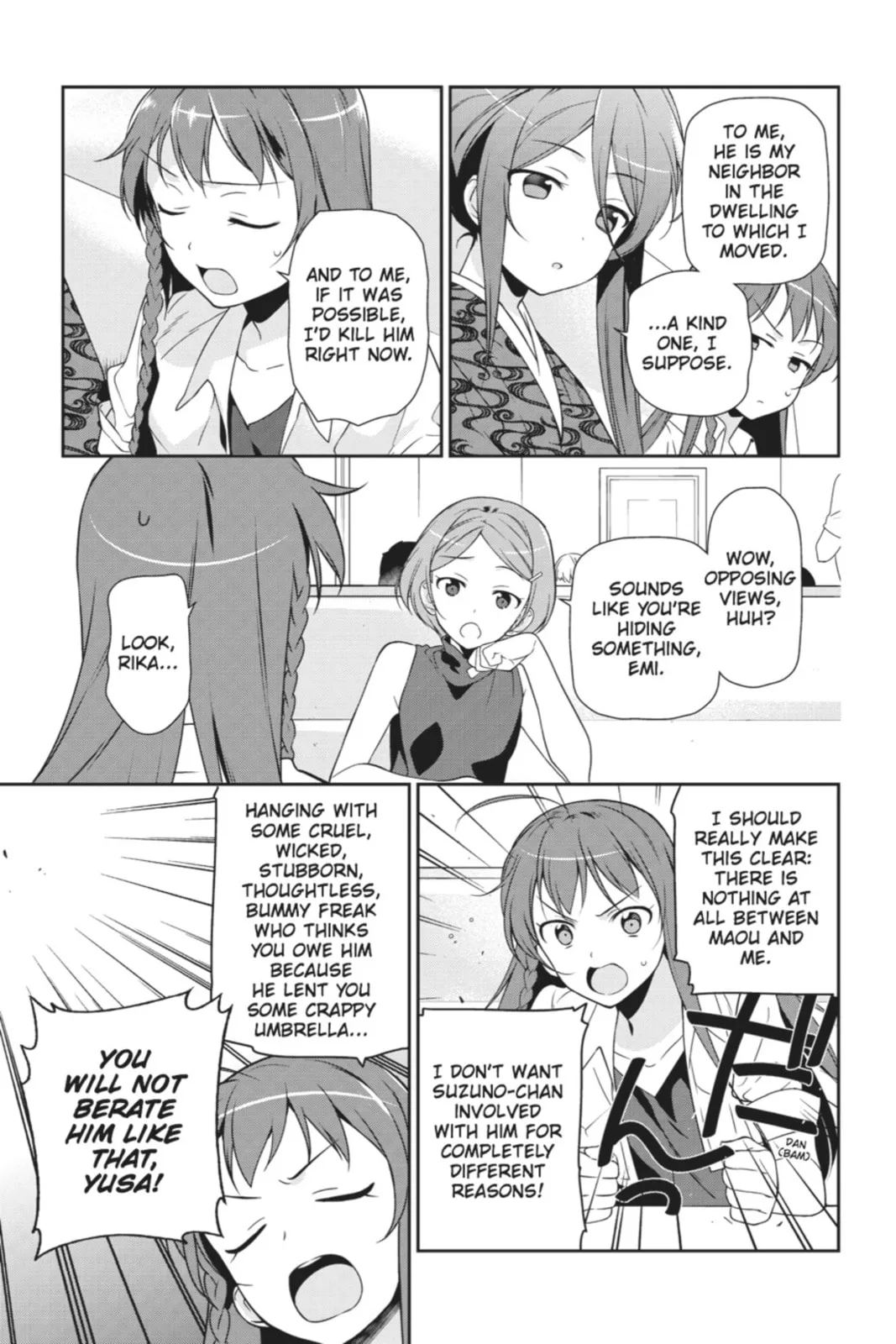 The Devil is a Part-Timer!, chapter 19, page 4