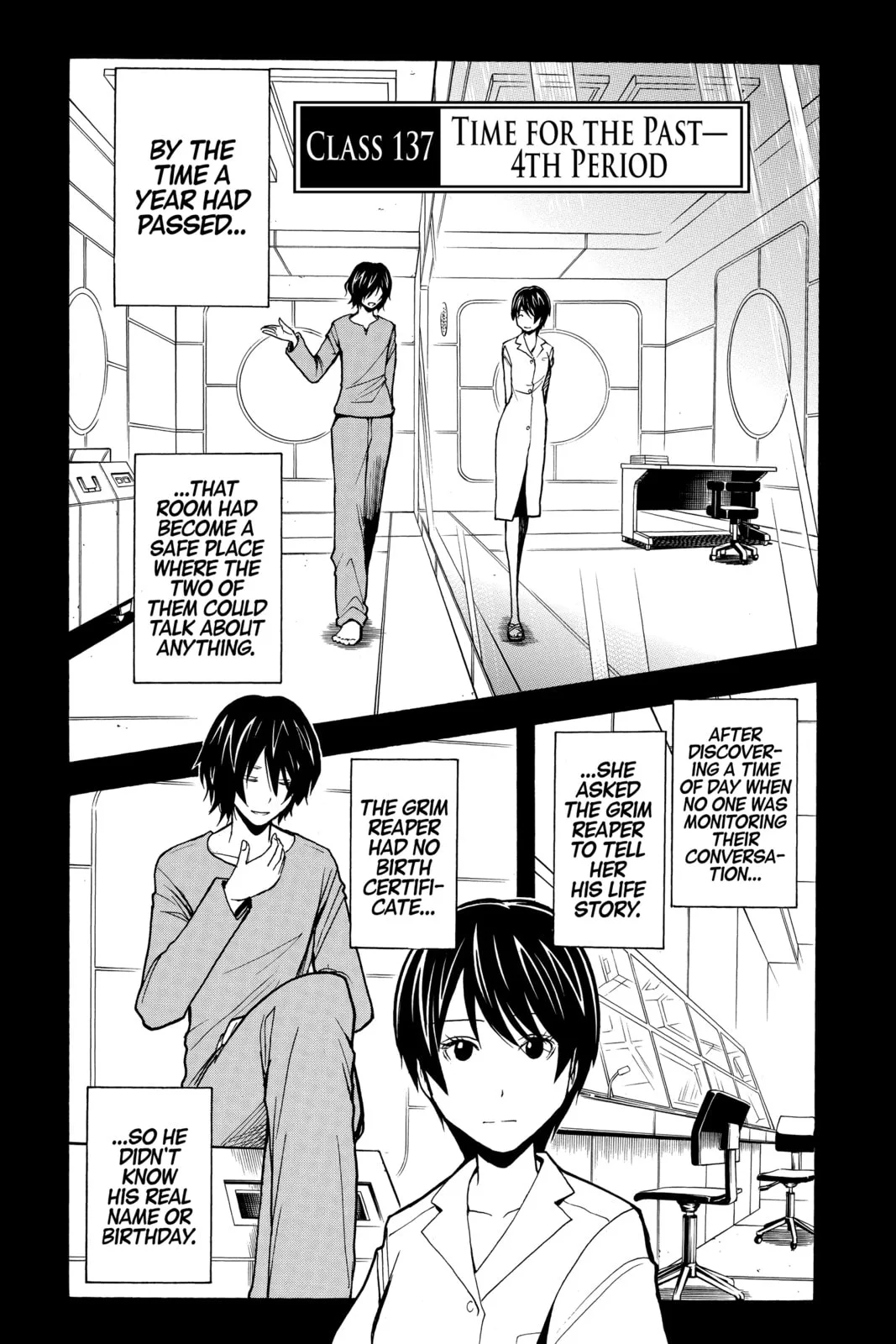 Assassination Classroom, chapter 137, page 1