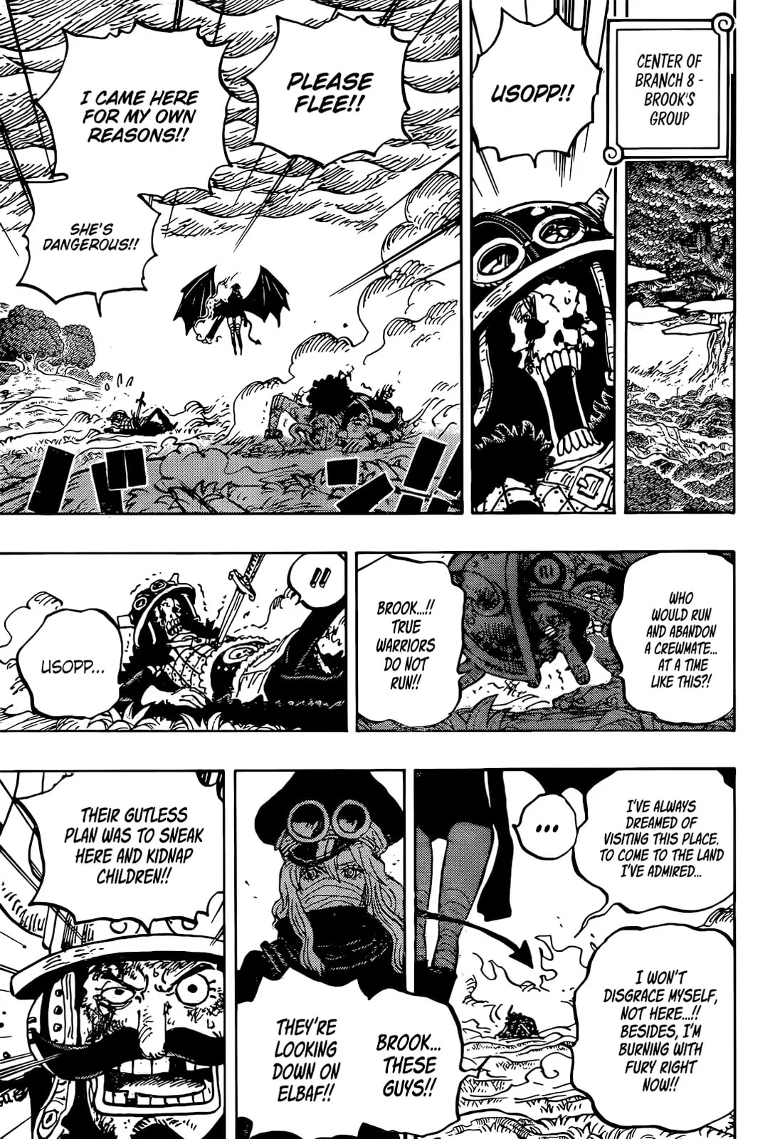 One Piece Manga, chapter 1177, page 13