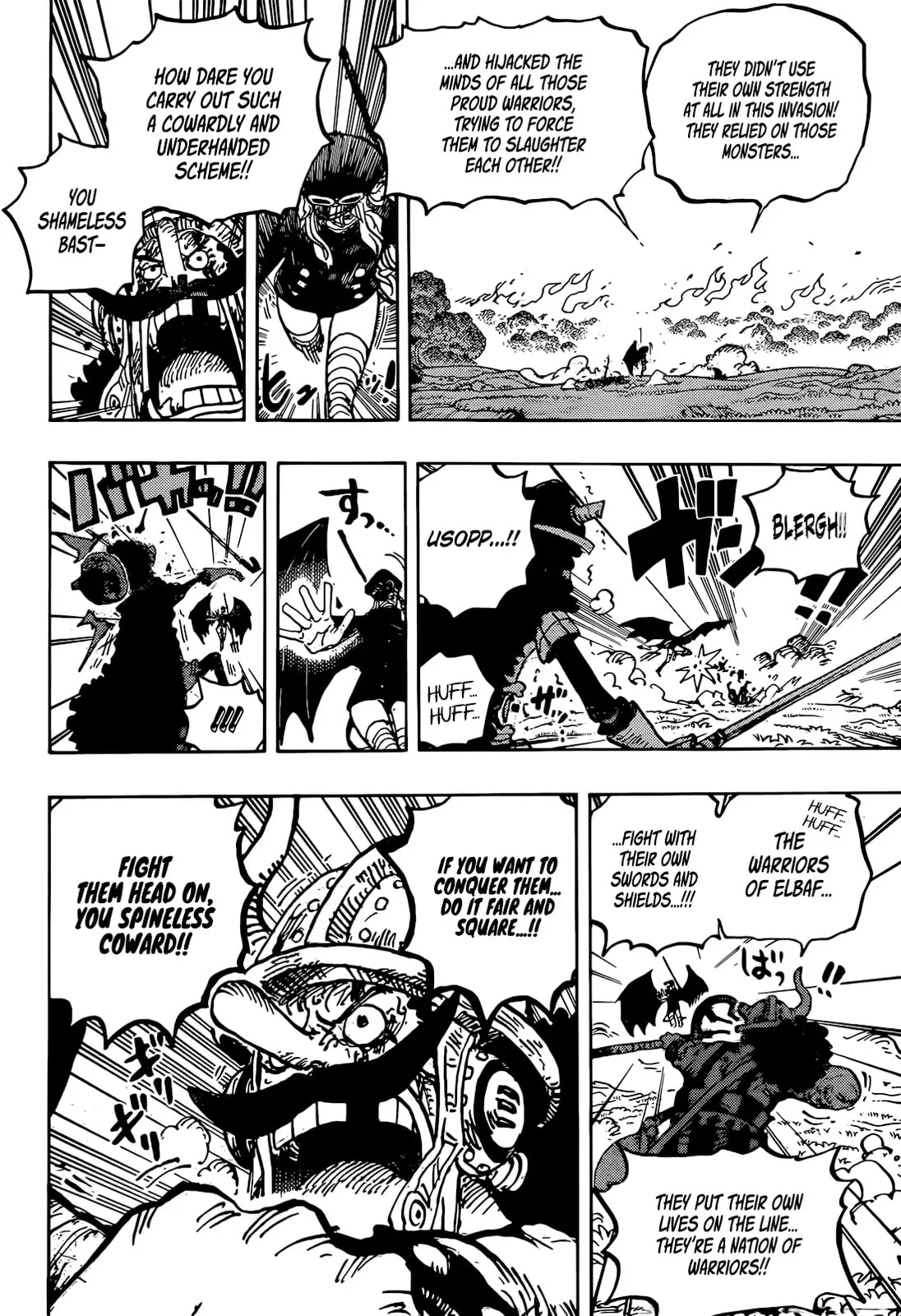 One Piece Manga, chapter 1177, page 14