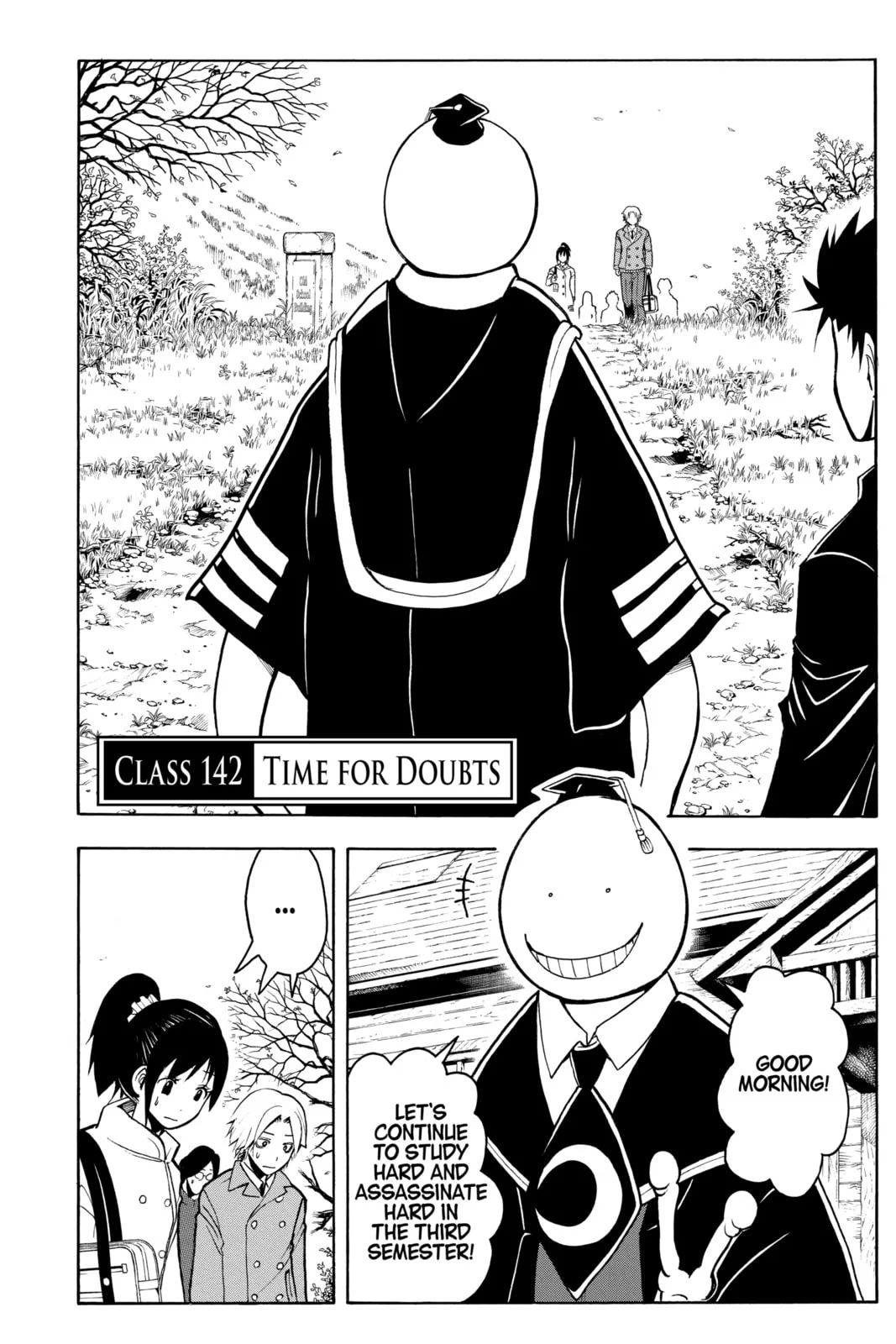 Assassination Classroom, chapter 142, page 10