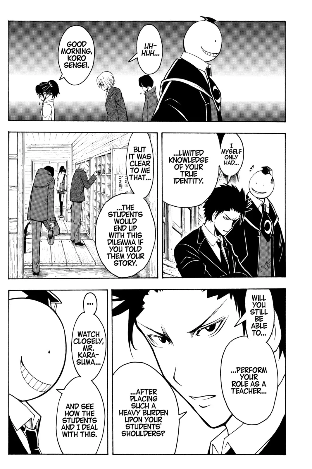 Assassination Classroom, chapter 142, page 11