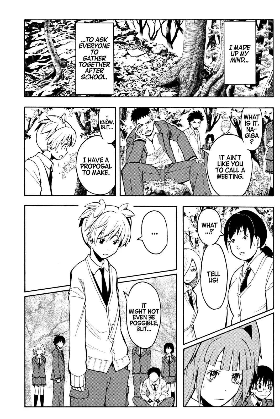Assassination Classroom, chapter 142, page 14