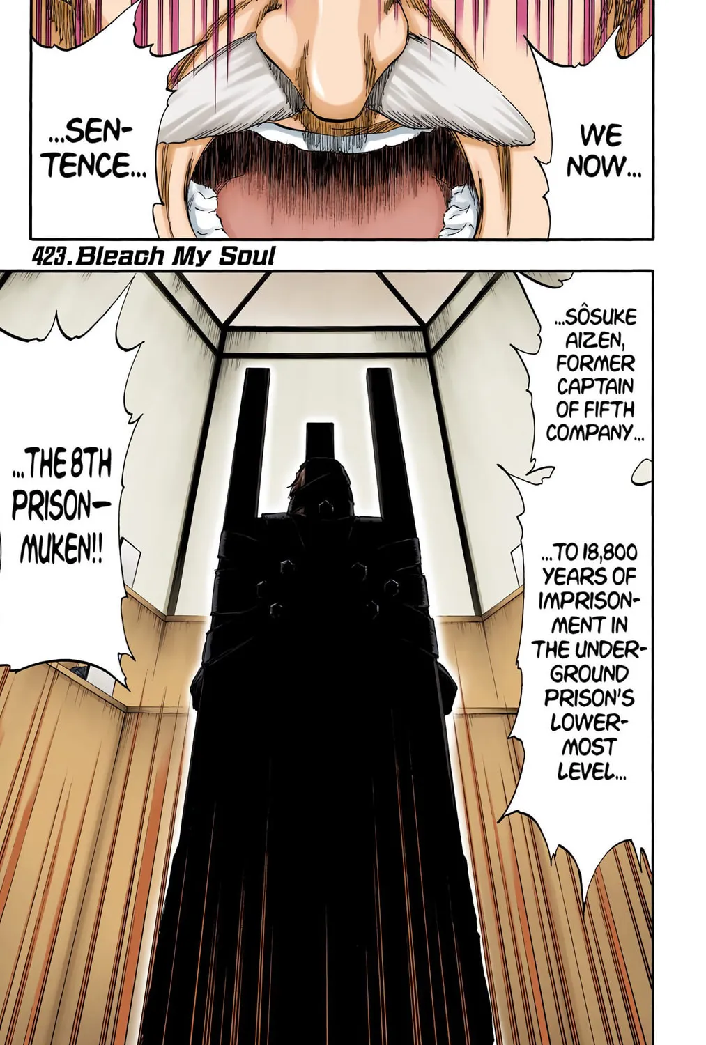 Bleach Colored Manga, chapter 423, page 1