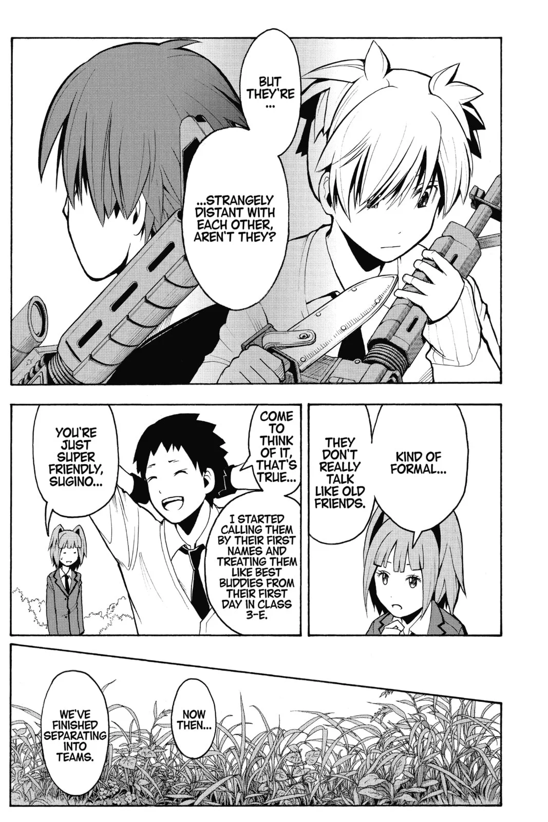 Assassination Classroom, chapter 144, page 8