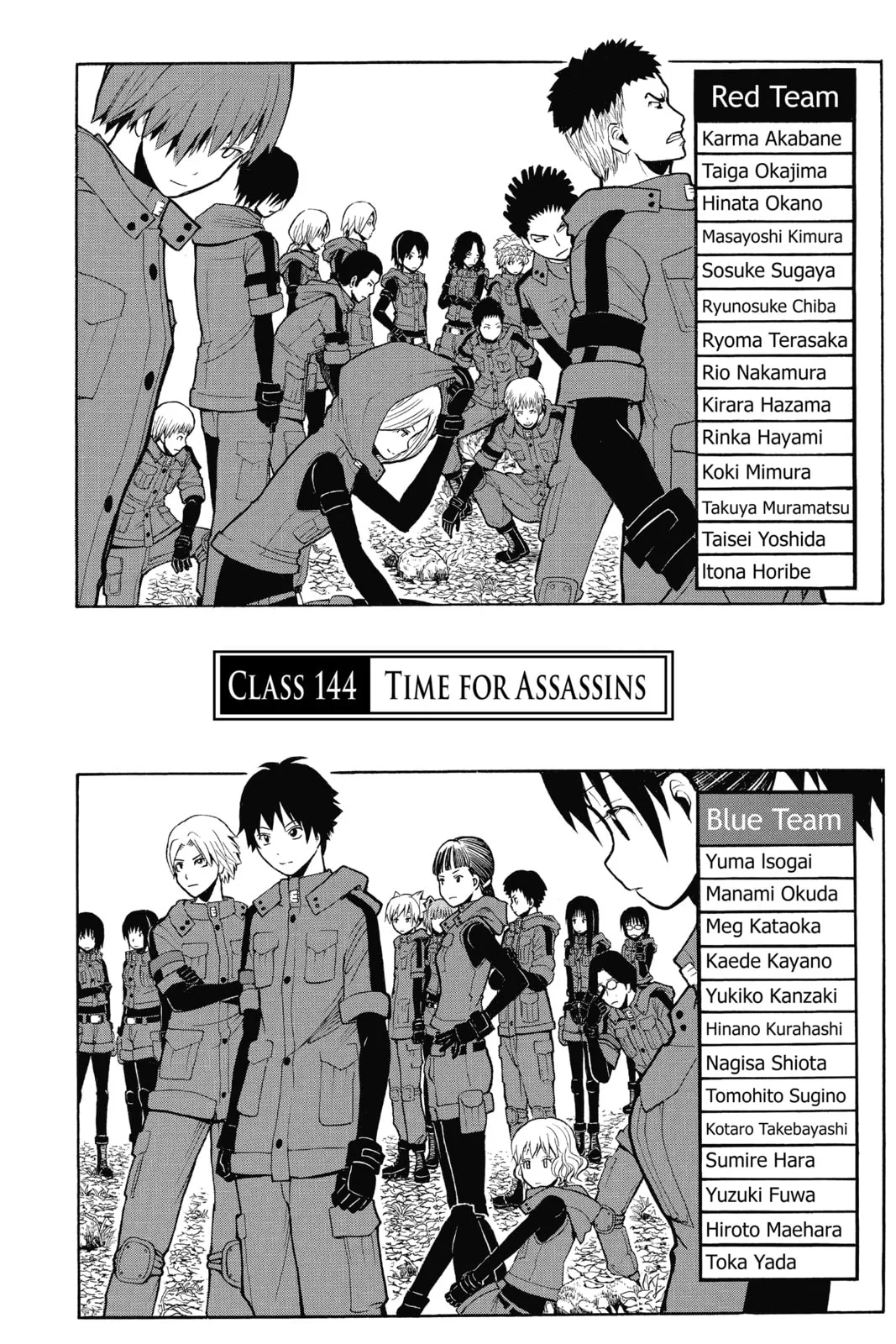 Assassination Classroom, chapter 144, page 9