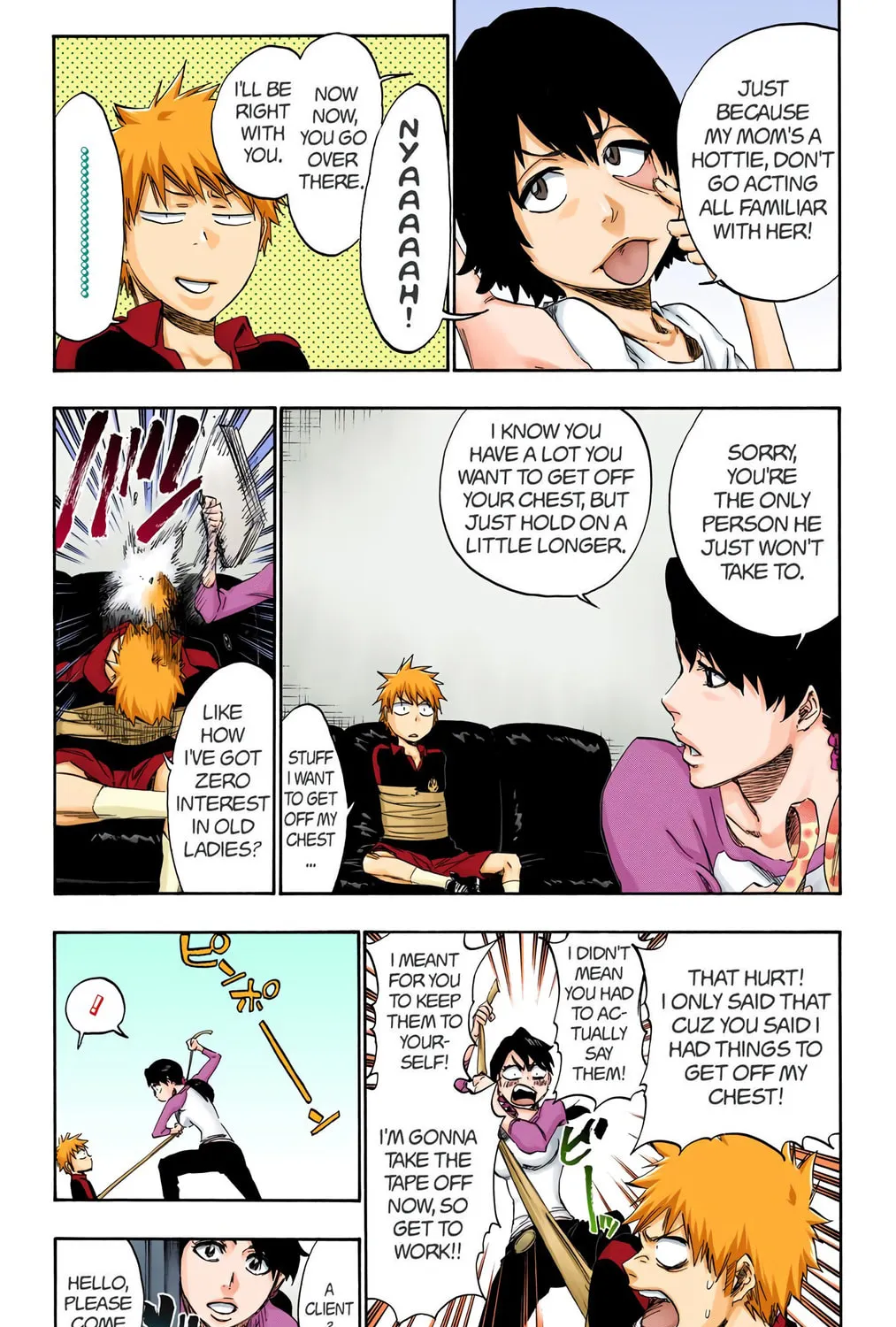 Bleach Colored Manga, chapter 426, page 33