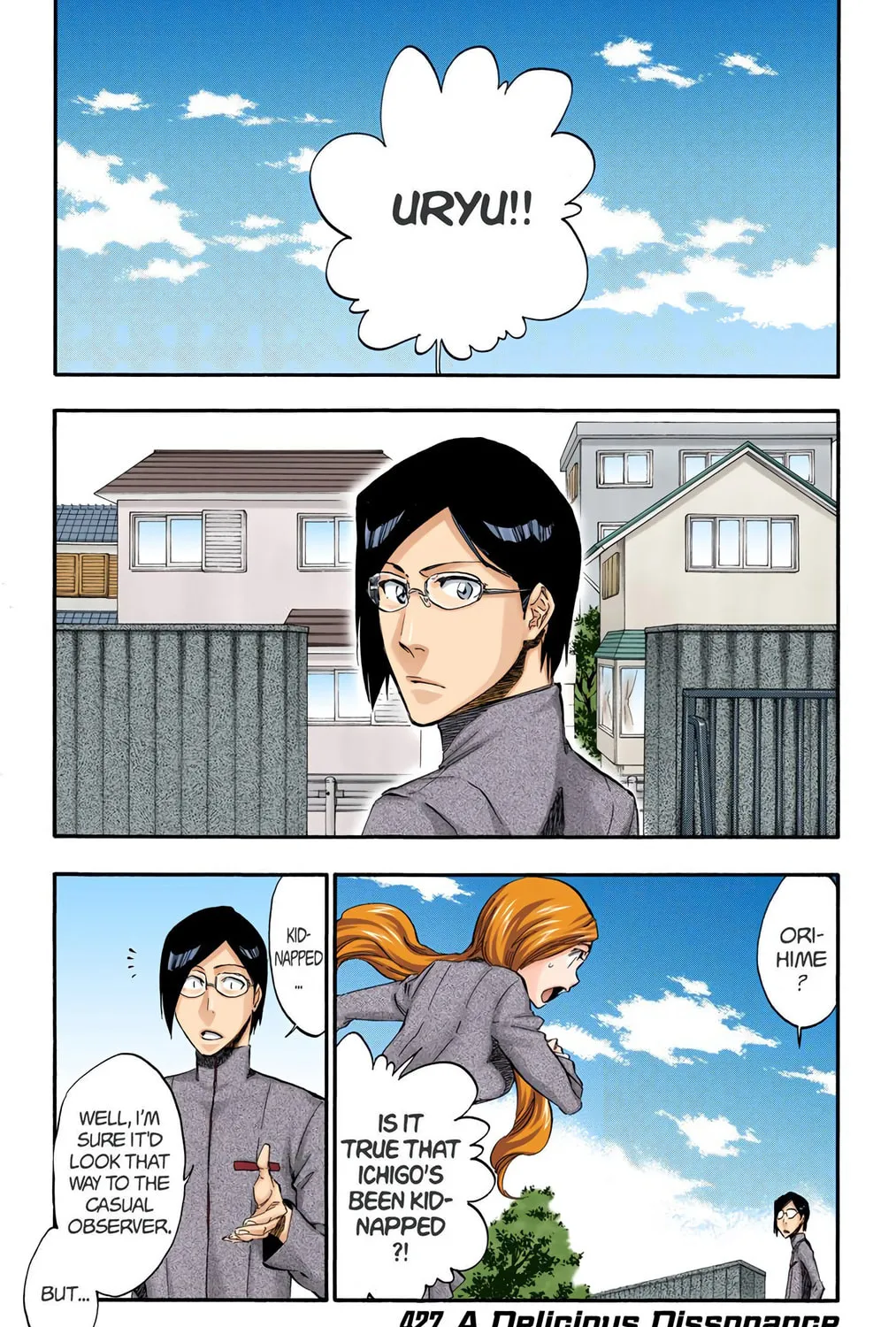 Bleach Colored Manga, chapter 427, page 1