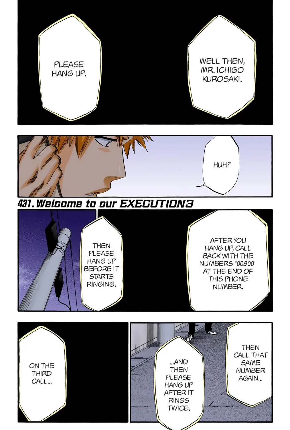Bleach Colored Manga, chapter 431, page 1