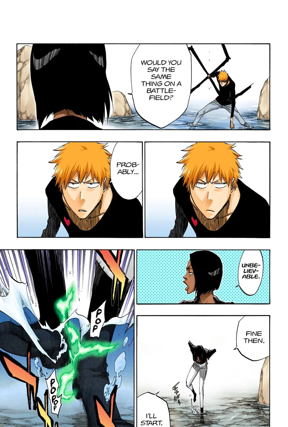 Bleach Colored Manga, chapter 442, page 9