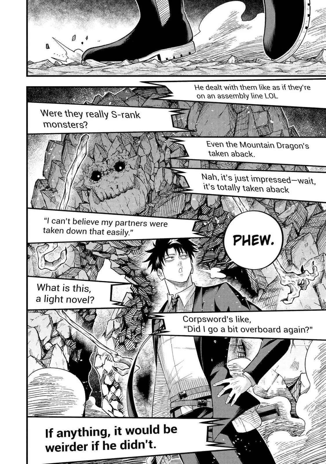 The Corporate Slave Sword Master Becomes a Broadcaster, chapter 13, page 23