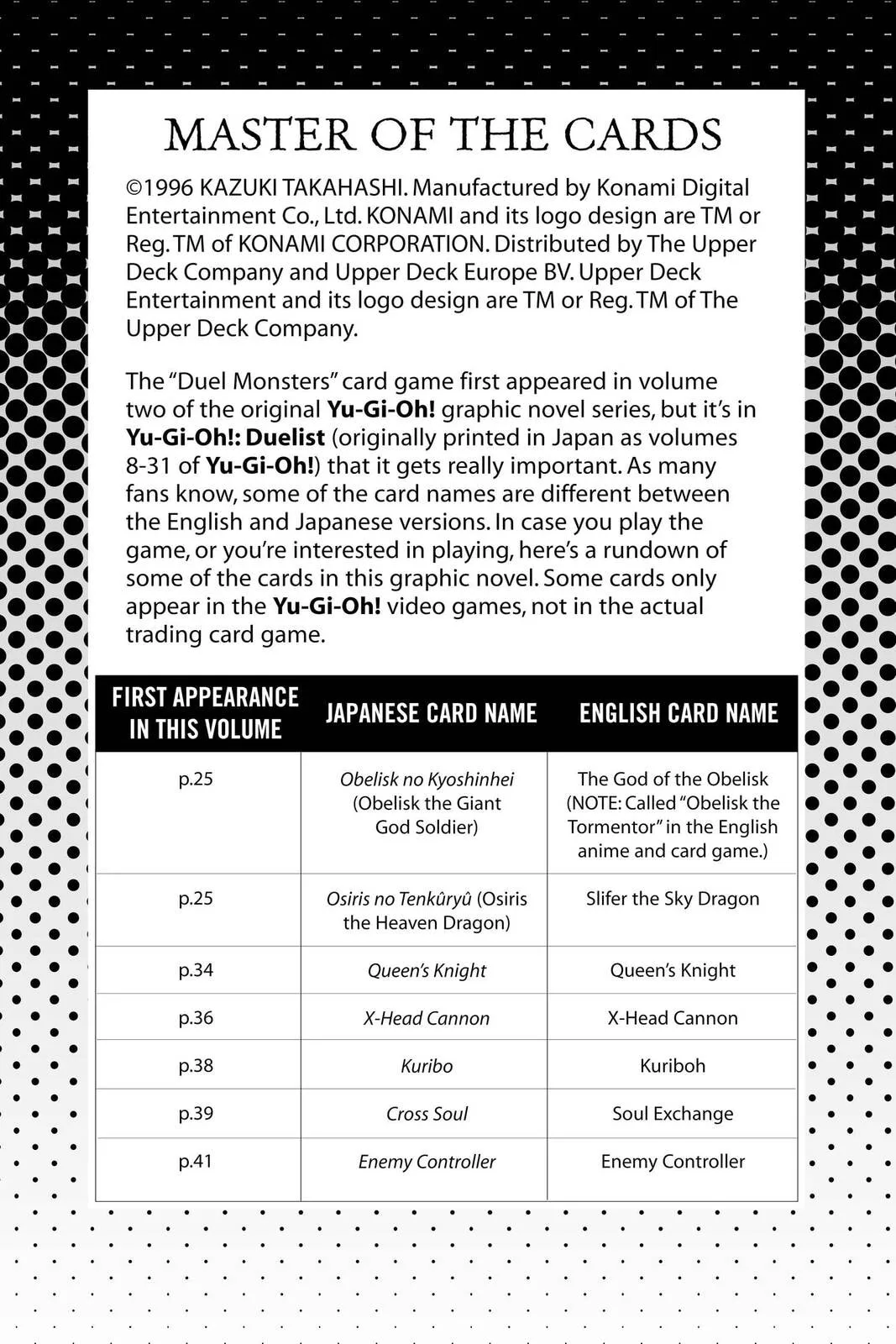 Yu-Gi-Oh!, chapter 259, page 20