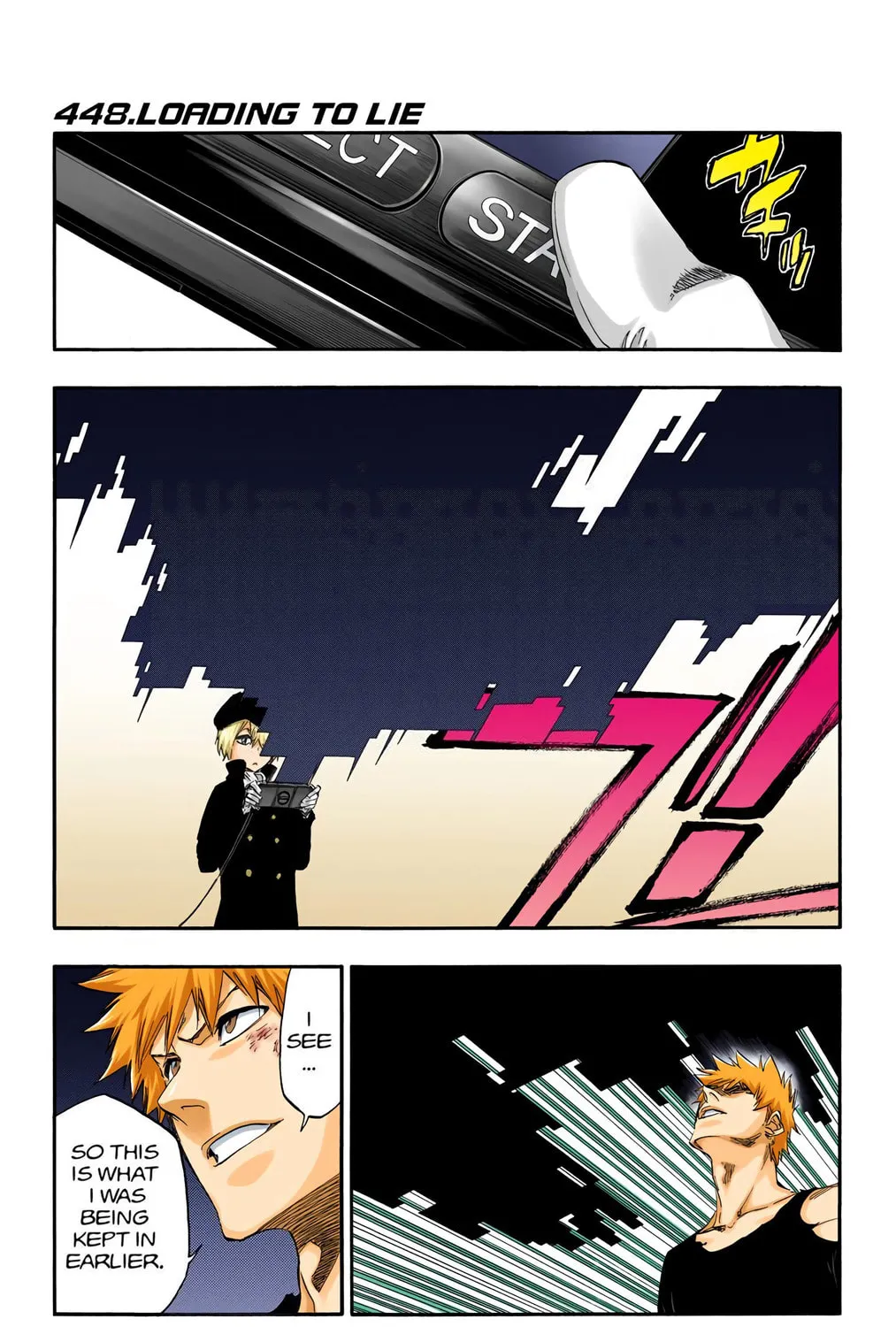 Bleach Colored Manga, chapter 448, page 1