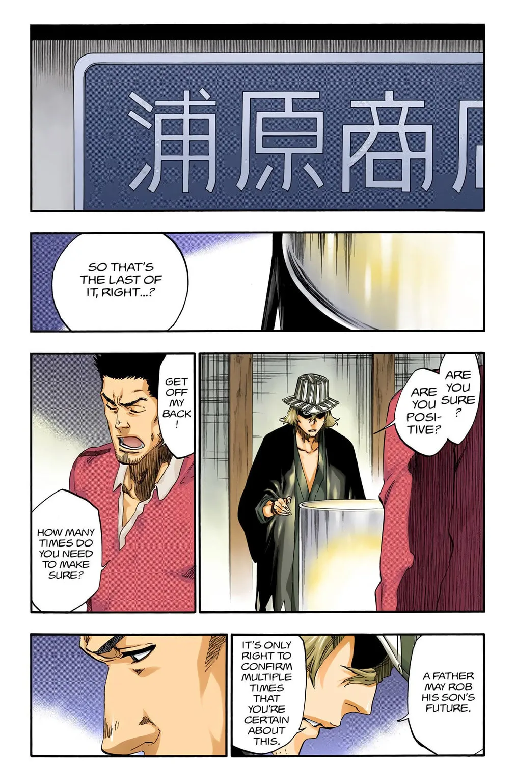Bleach Colored Manga, chapter 448, page 35