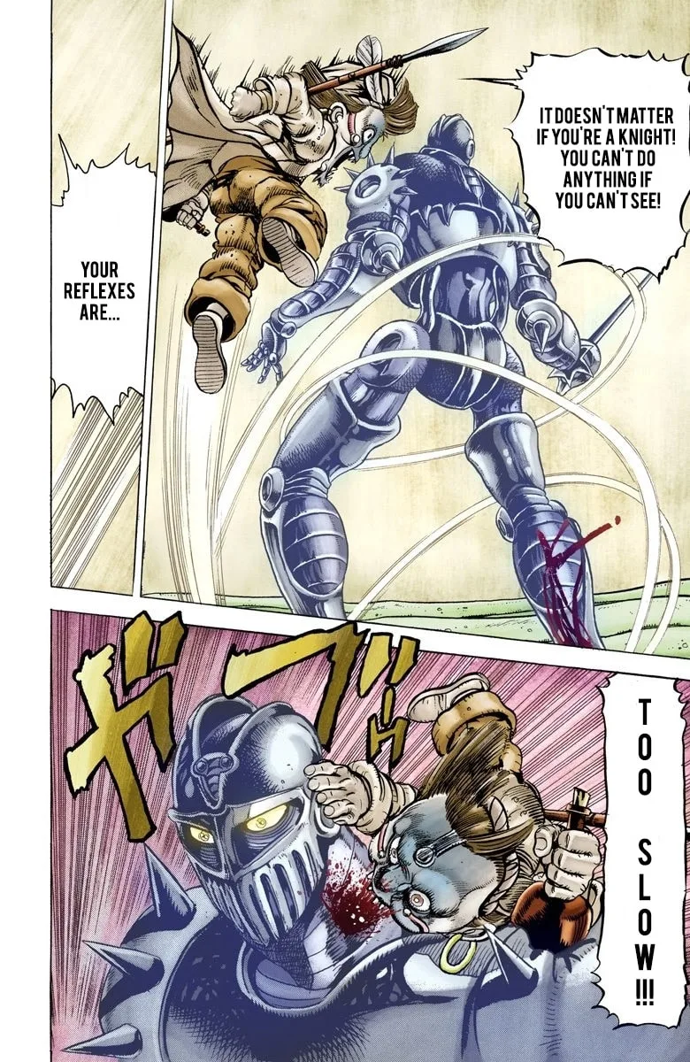 JoJo no Kimyou na Bouken Part 3: Stardust Crusaders Colored Manga, chapter 22, page 5