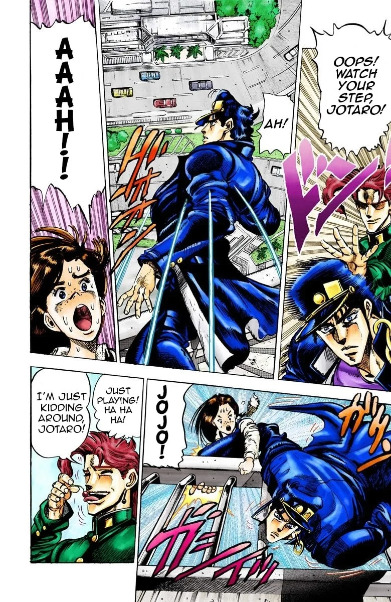 JoJo no Kimyou na Bouken Part 3: Stardust Crusaders Colored Manga, chapter 24, page 9