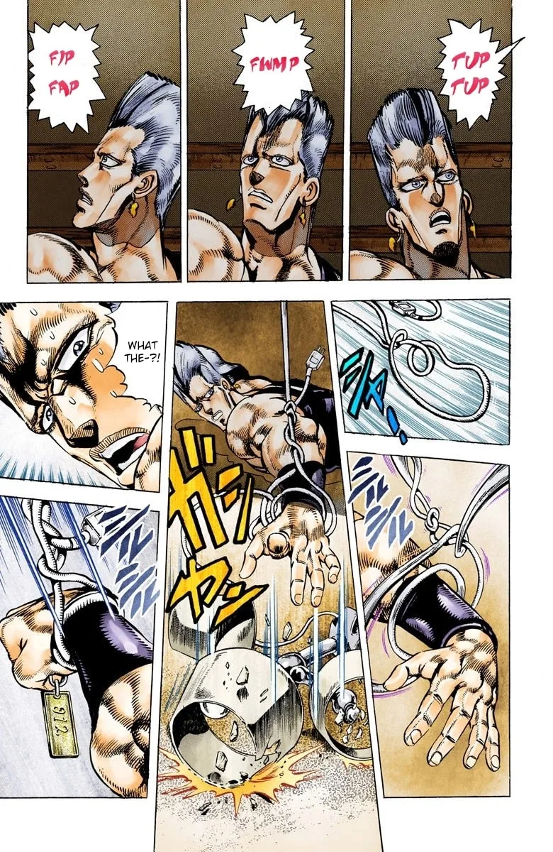 JoJo no Kimyou na Bouken Part 3: Stardust Crusaders Colored Manga, chapter 21, page 8