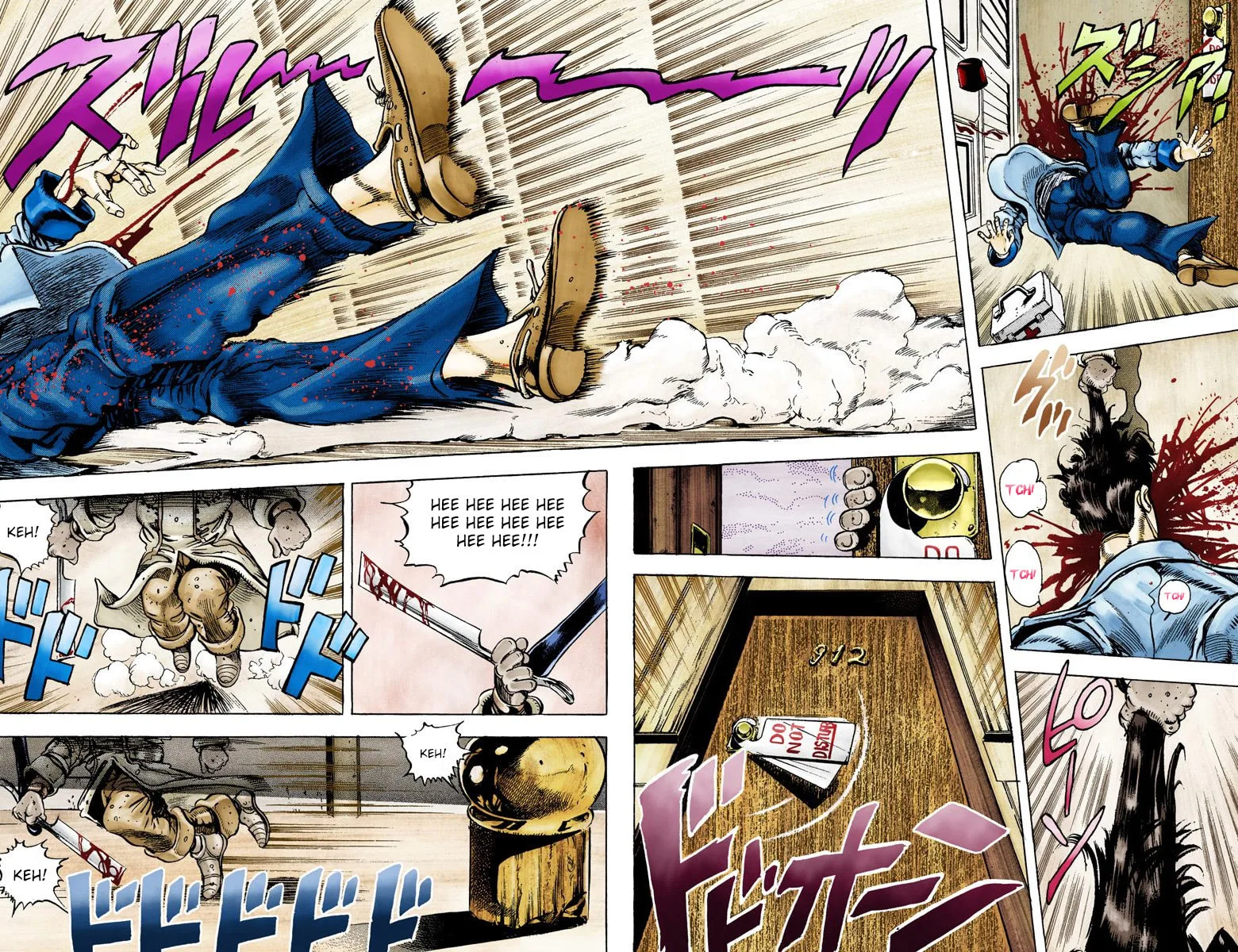 JoJo no Kimyou na Bouken Part 3: Stardust Crusaders Colored Manga, chapter 21, page 14