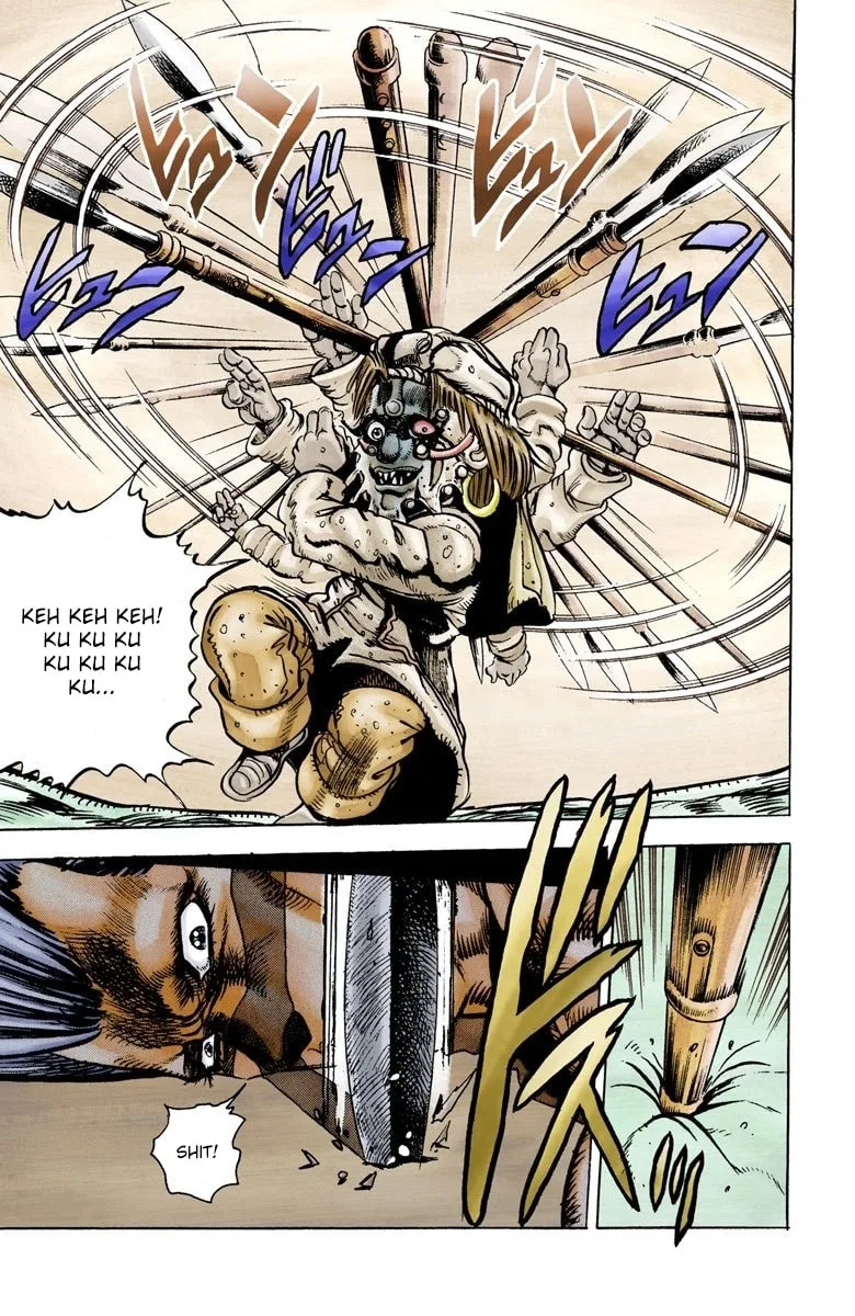 JoJo no Kimyou na Bouken Part 3: Stardust Crusaders Colored Manga, chapter 21, page 18