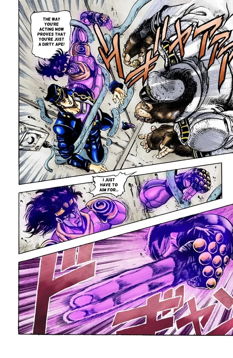 JoJo no Kimyou na Bouken Part 3: Stardust Crusaders Colored Manga, chapter 19, page 16