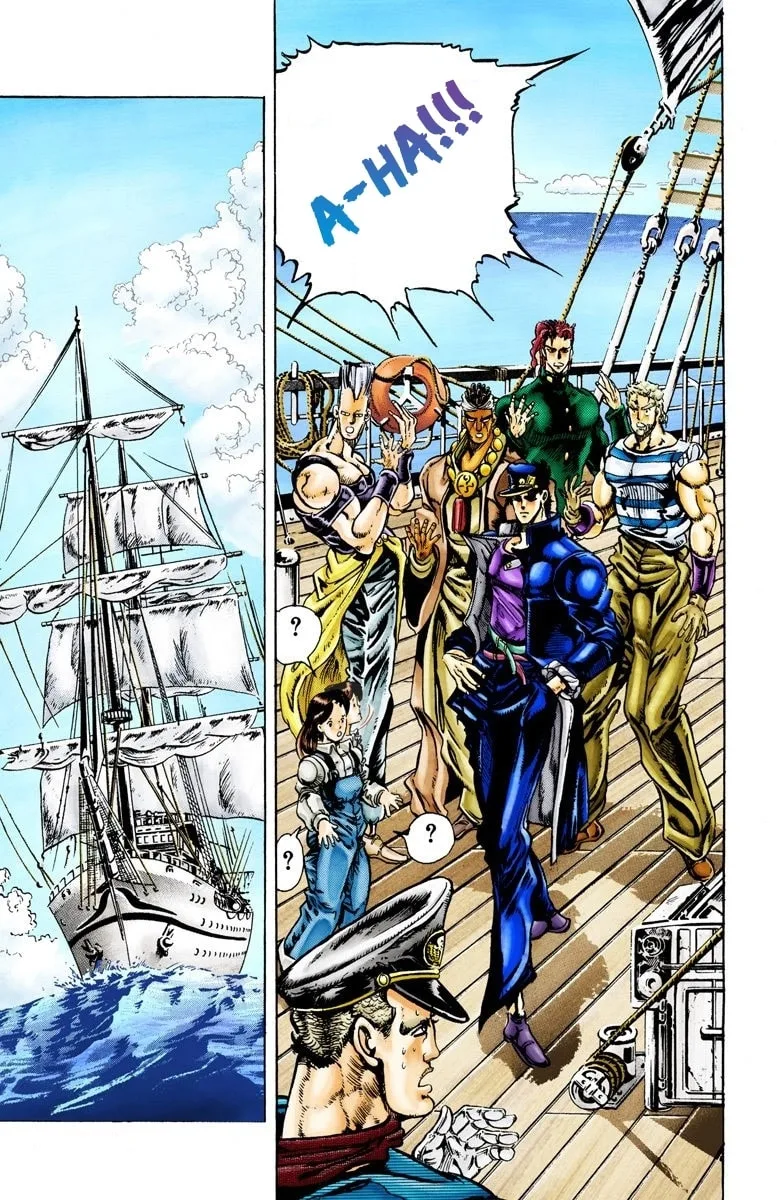 JoJo no Kimyou na Bouken Part 3: Stardust Crusaders Colored Manga, chapter 15, page 13
