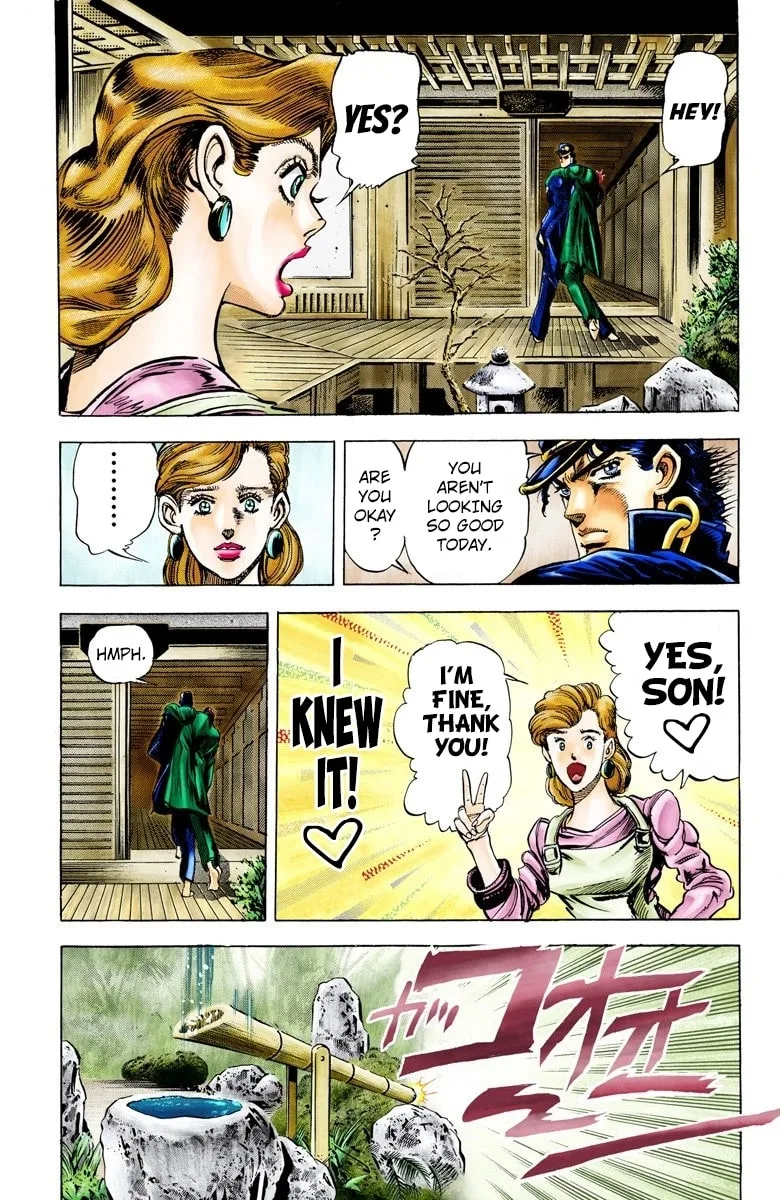 JoJo no Kimyou na Bouken Part 3: Stardust Crusaders Colored Manga, chapter 7, page 4