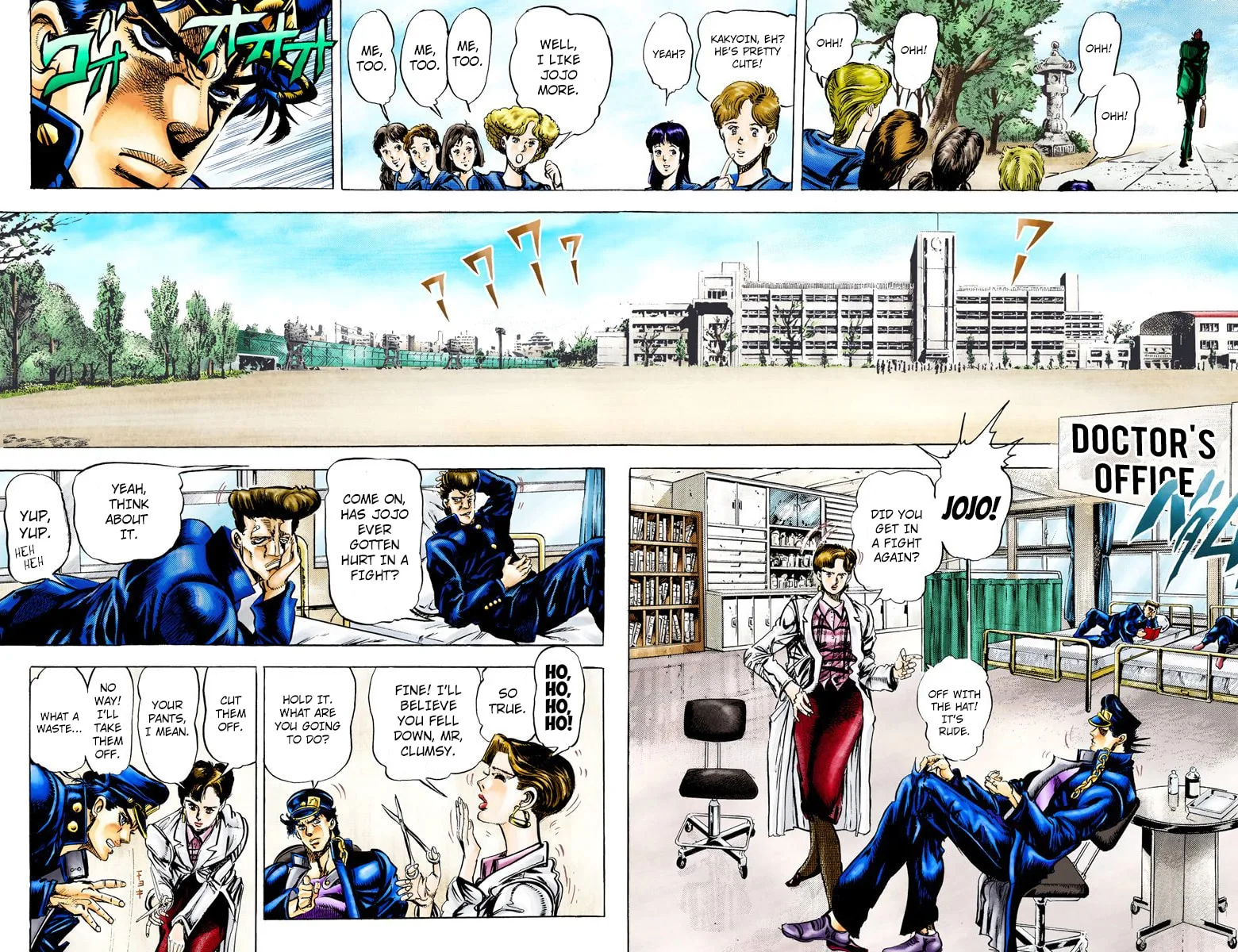 JoJo no Kimyou na Bouken Part 3: Stardust Crusaders Colored Manga, chapter 5, page 9