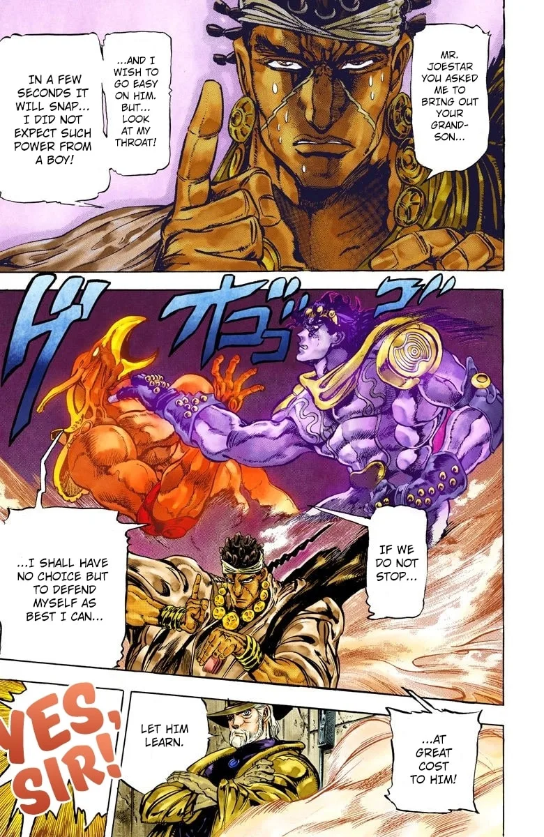 JoJo no Kimyou na Bouken Part 3: Stardust Crusaders Colored Manga, chapter 3, page 4