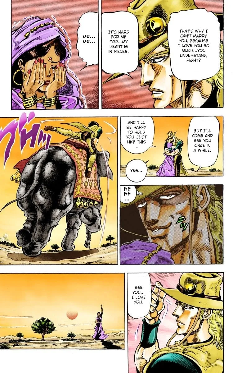 JoJo no Kimyou na Bouken Part 3: Stardust Crusaders Colored Manga, chapter 28, page 11