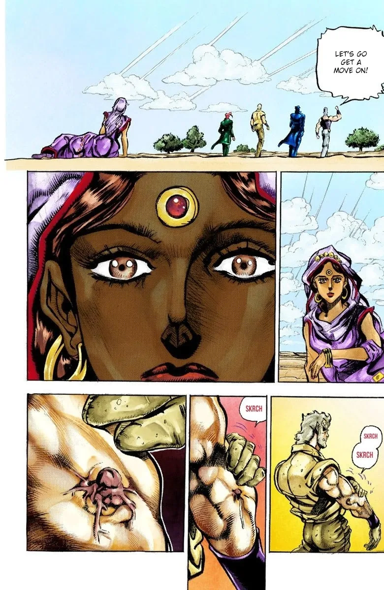 JoJo no Kimyou na Bouken Part 3: Stardust Crusaders Colored Manga, chapter 33, page 17