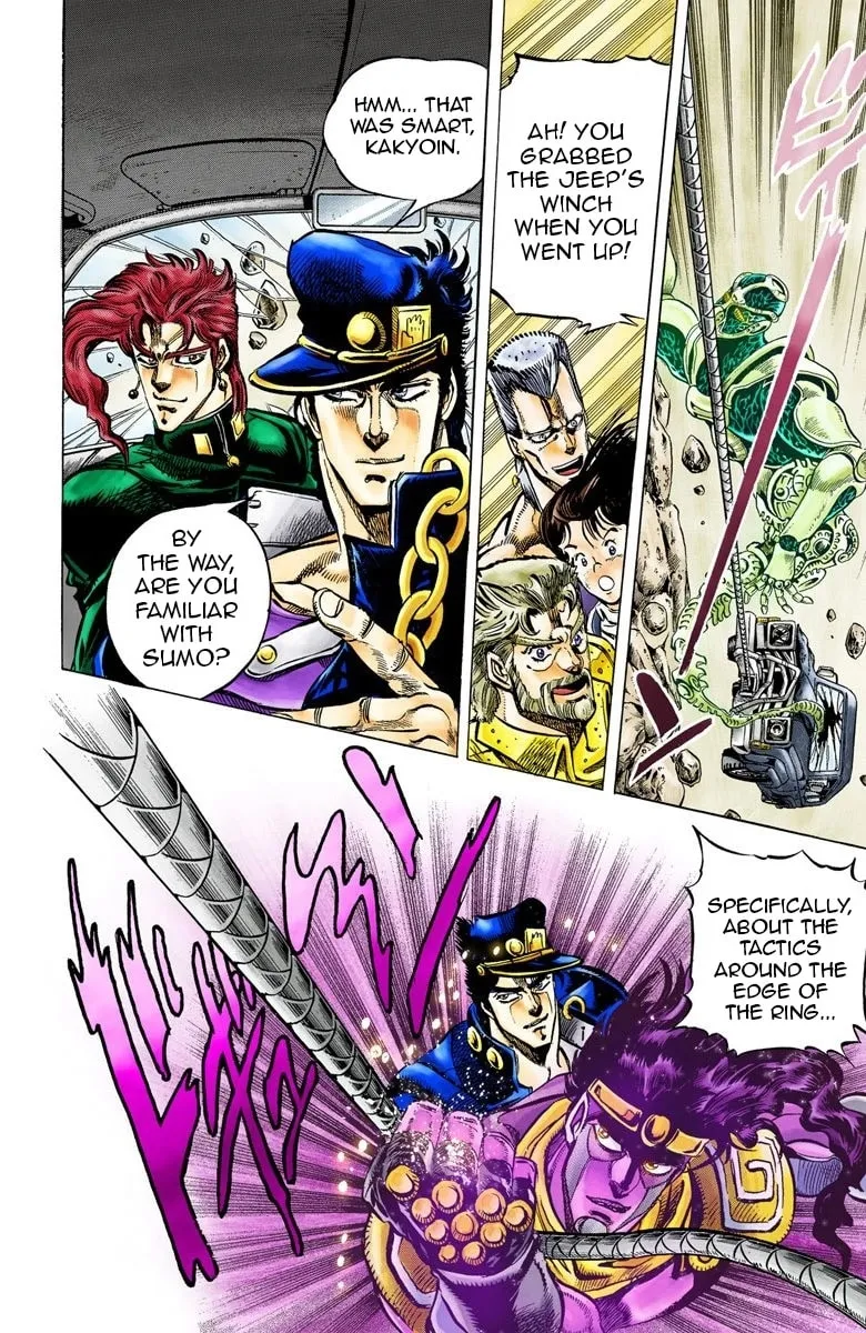 JoJo no Kimyou na Bouken Part 3: Stardust Crusaders Colored Manga, chapter 39, page 7