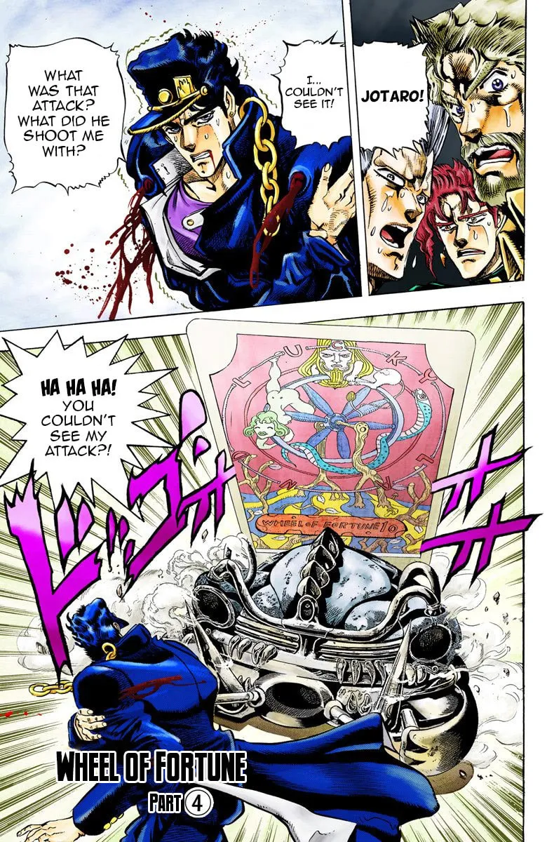 JoJo no Kimyou na Bouken Part 3: Stardust Crusaders Colored Manga, chapter 40, page 2