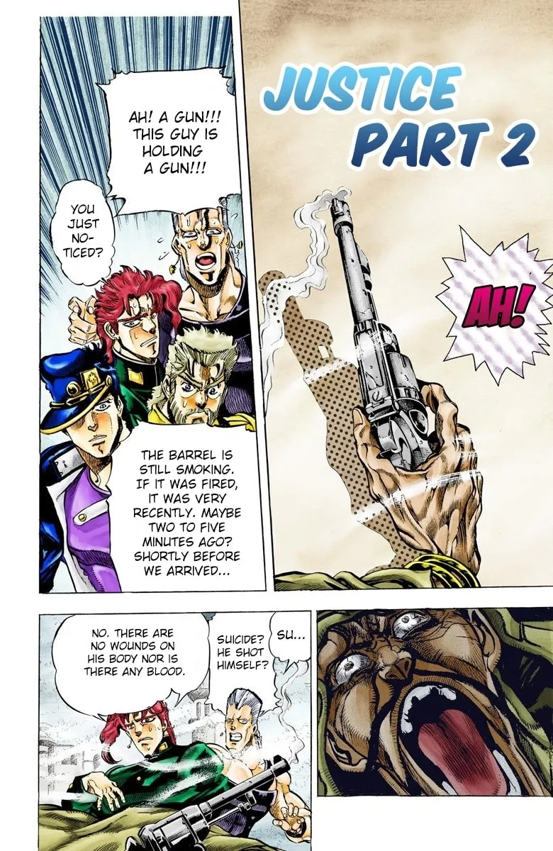 JoJo no Kimyou na Bouken Part 3: Stardust Crusaders Colored Manga, chapter 42, page 3