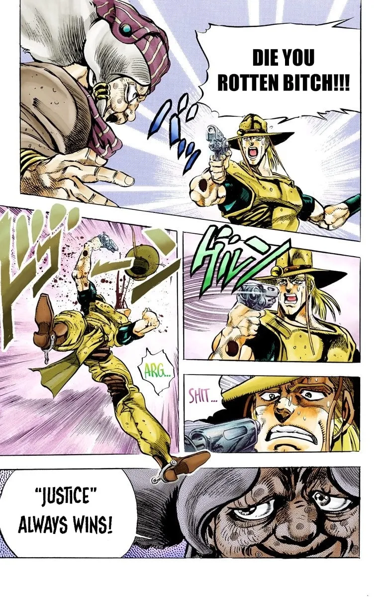 JoJo no Kimyou na Bouken Part 3: Stardust Crusaders Colored Manga, chapter 43, page 19
