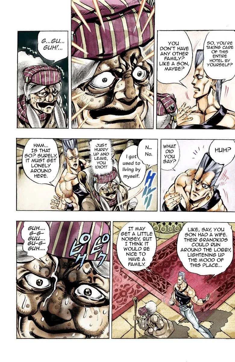 JoJo no Kimyou na Bouken Part 3: Stardust Crusaders Colored Manga, chapter 44, page 9