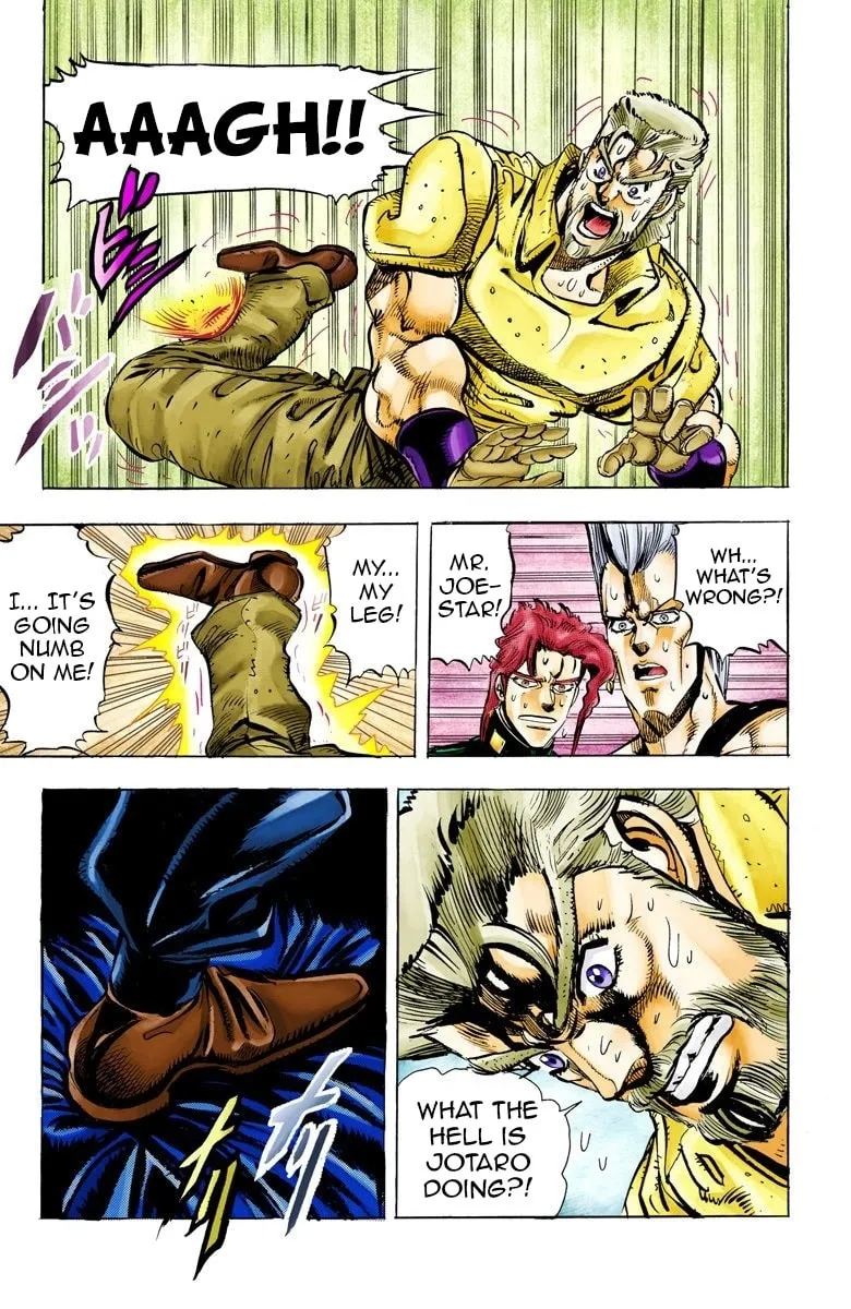 JoJo no Kimyou na Bouken Part 3: Stardust Crusaders Colored Manga, chapter 49, page 17