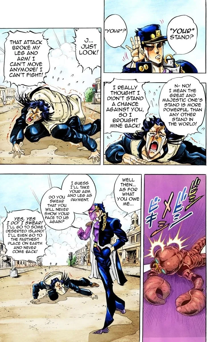JoJo no Kimyou na Bouken Part 3: Stardust Crusaders Colored Manga, chapter 52, page 9