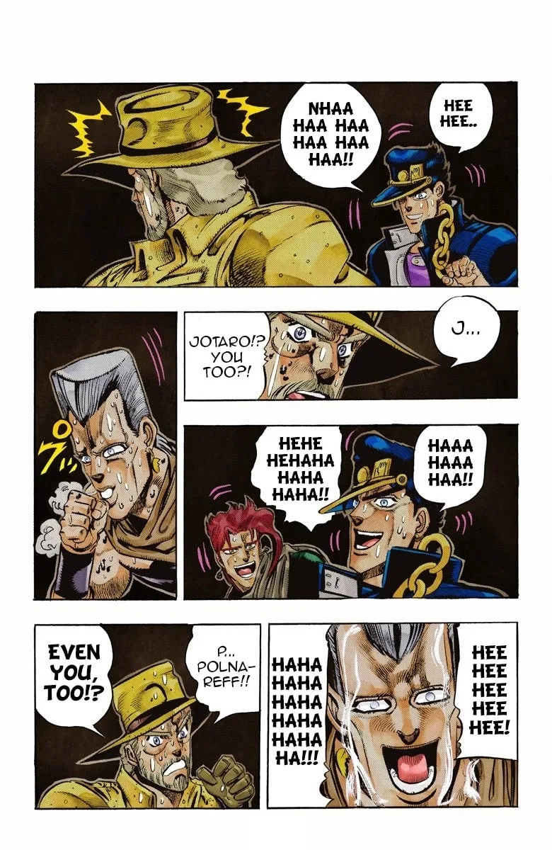 JoJo no Kimyou na Bouken Part 3: Stardust Crusaders Colored Manga, chapter 54, page 13