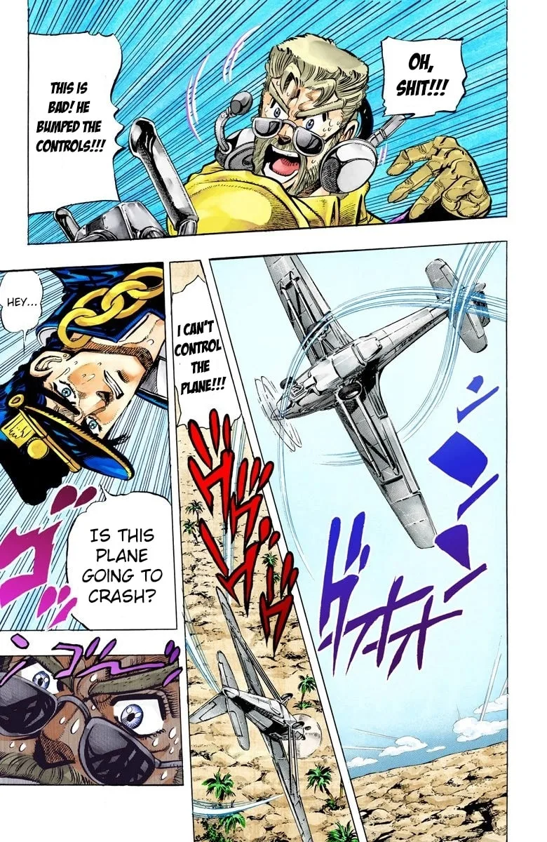 JoJo no Kimyou na Bouken Part 3: Stardust Crusaders Colored Manga, chapter 56, page 19