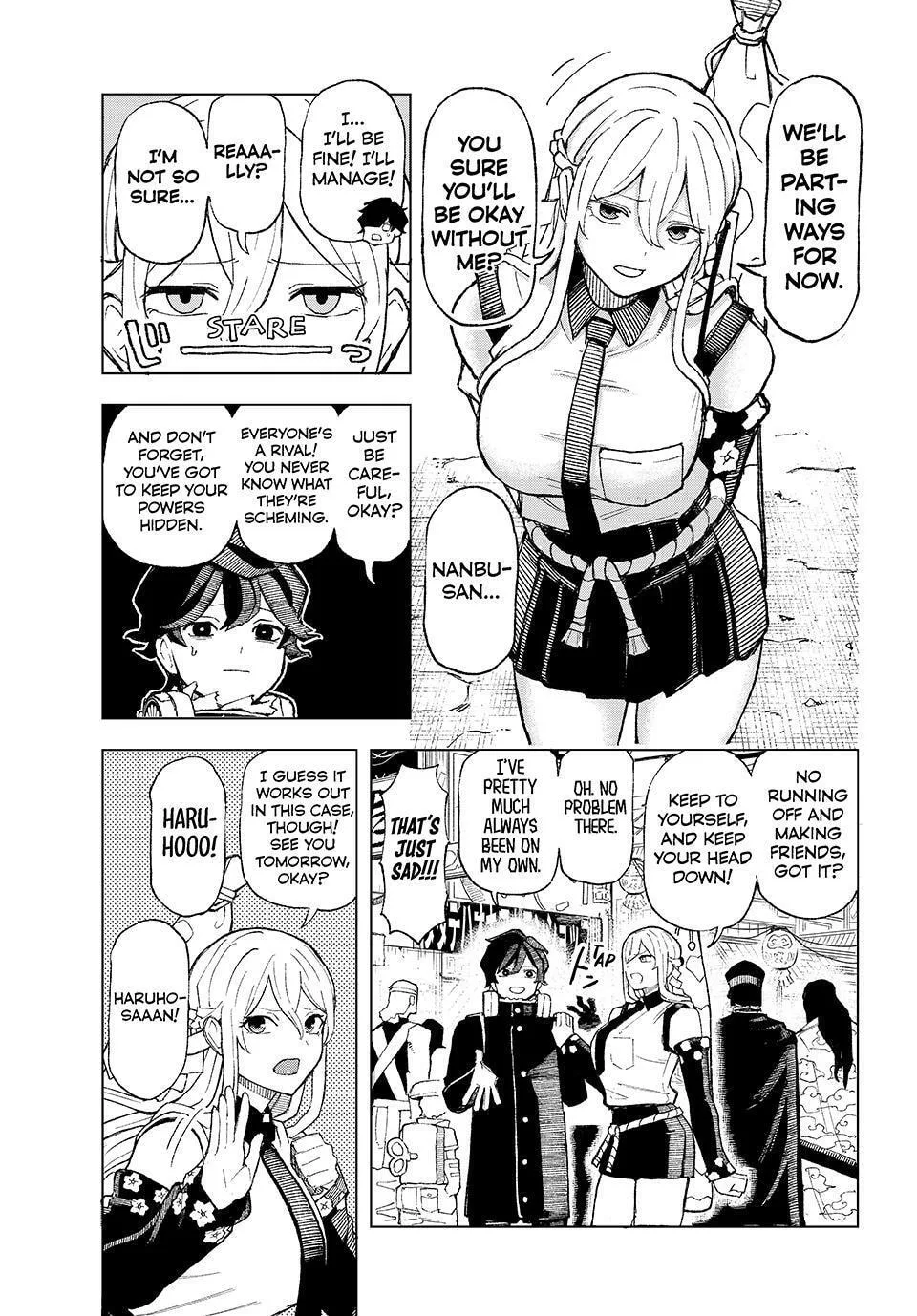 Ura Toukyou no Osoroshidokoro, chapter 3, page 3