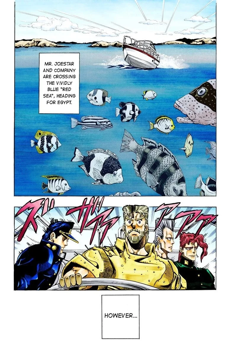 JoJo no Kimyou na Bouken Part 3: Stardust Crusaders Colored Manga, chapter 61, page 2