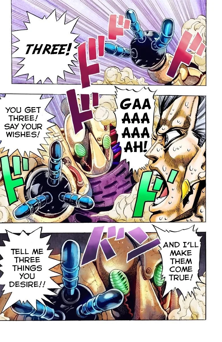 JoJo no Kimyou na Bouken Part 3: Stardust Crusaders Colored Manga, chapter 61, page 19