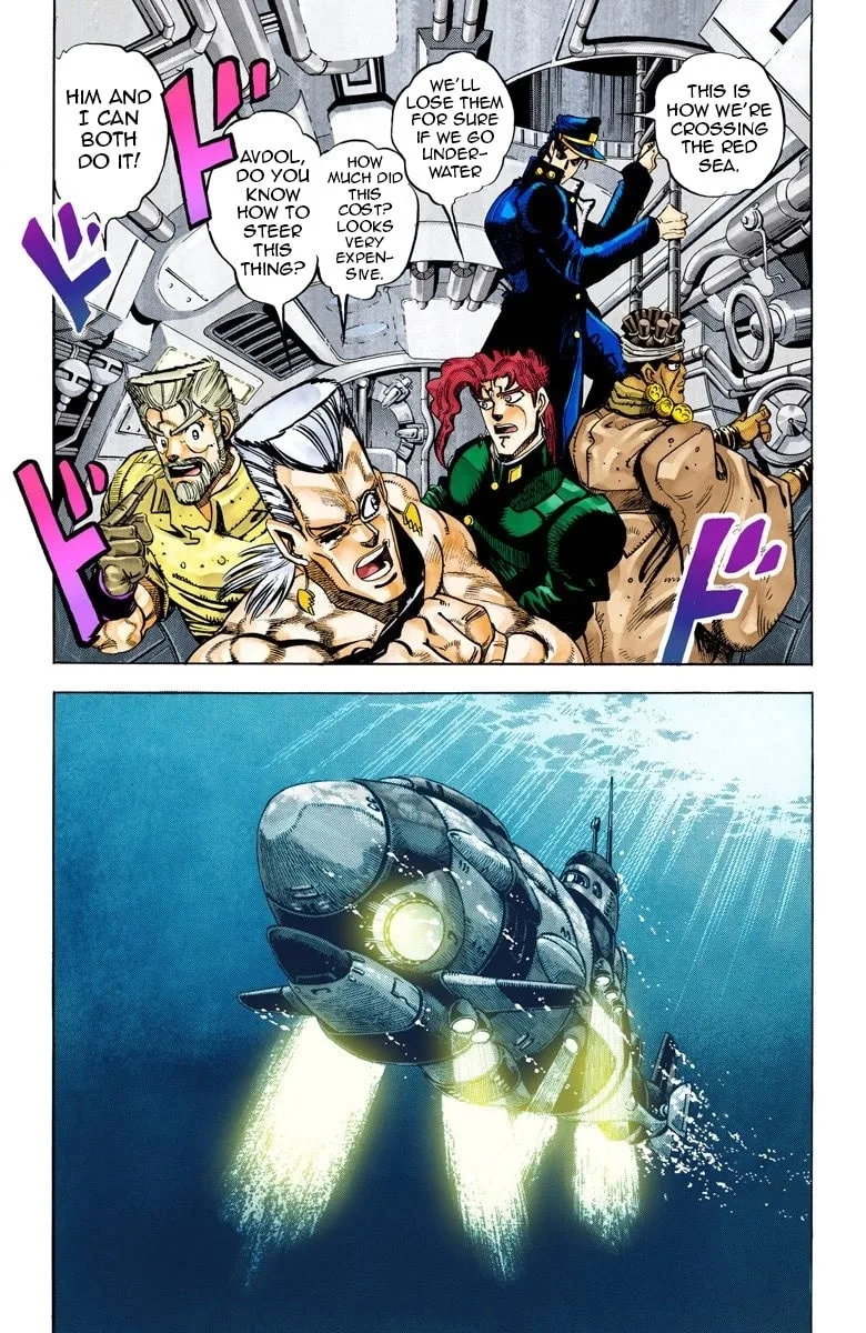 JoJo no Kimyou na Bouken Part 3: Stardust Crusaders Colored Manga, chapter 66, page 9