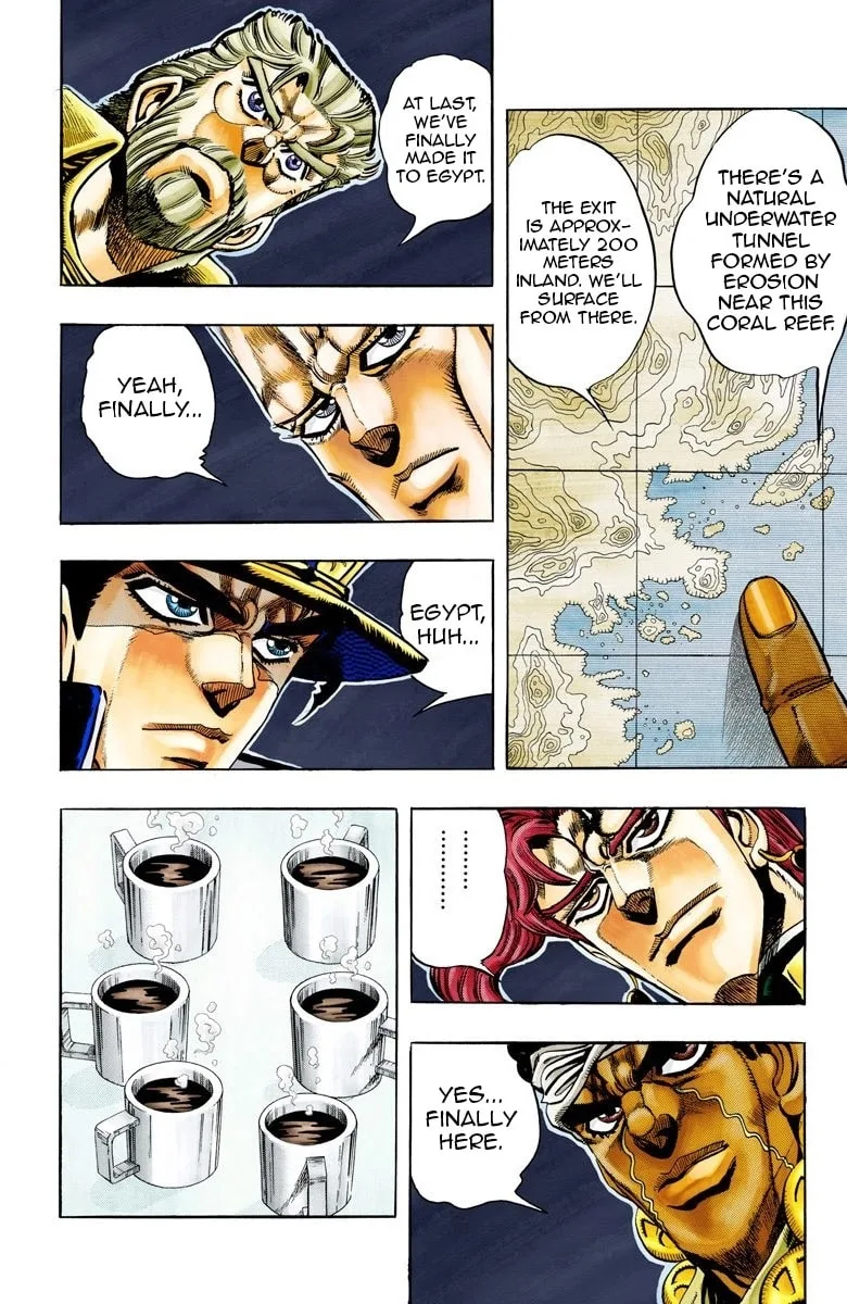 JoJo no Kimyou na Bouken Part 3: Stardust Crusaders Colored Manga, chapter 66, page 13