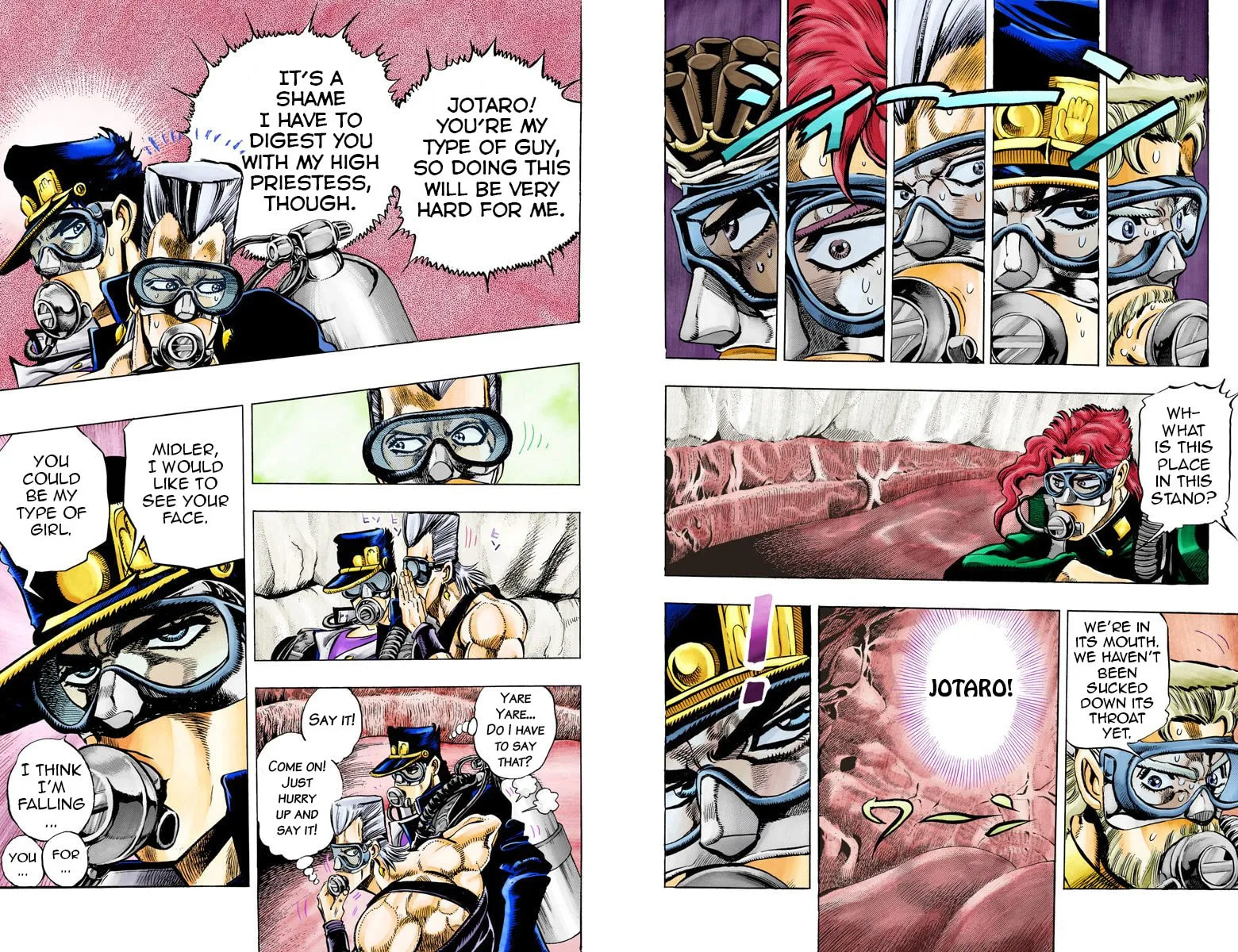 JoJo no Kimyou na Bouken Part 3: Stardust Crusaders Colored Manga, chapter 69, page 4