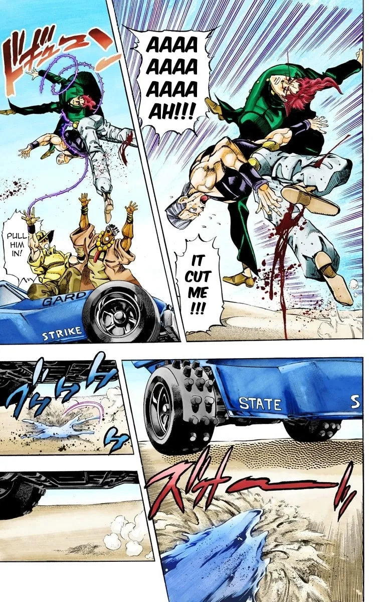 JoJo no Kimyou na Bouken Part 3: Stardust Crusaders Colored Manga, chapter 72, page 15