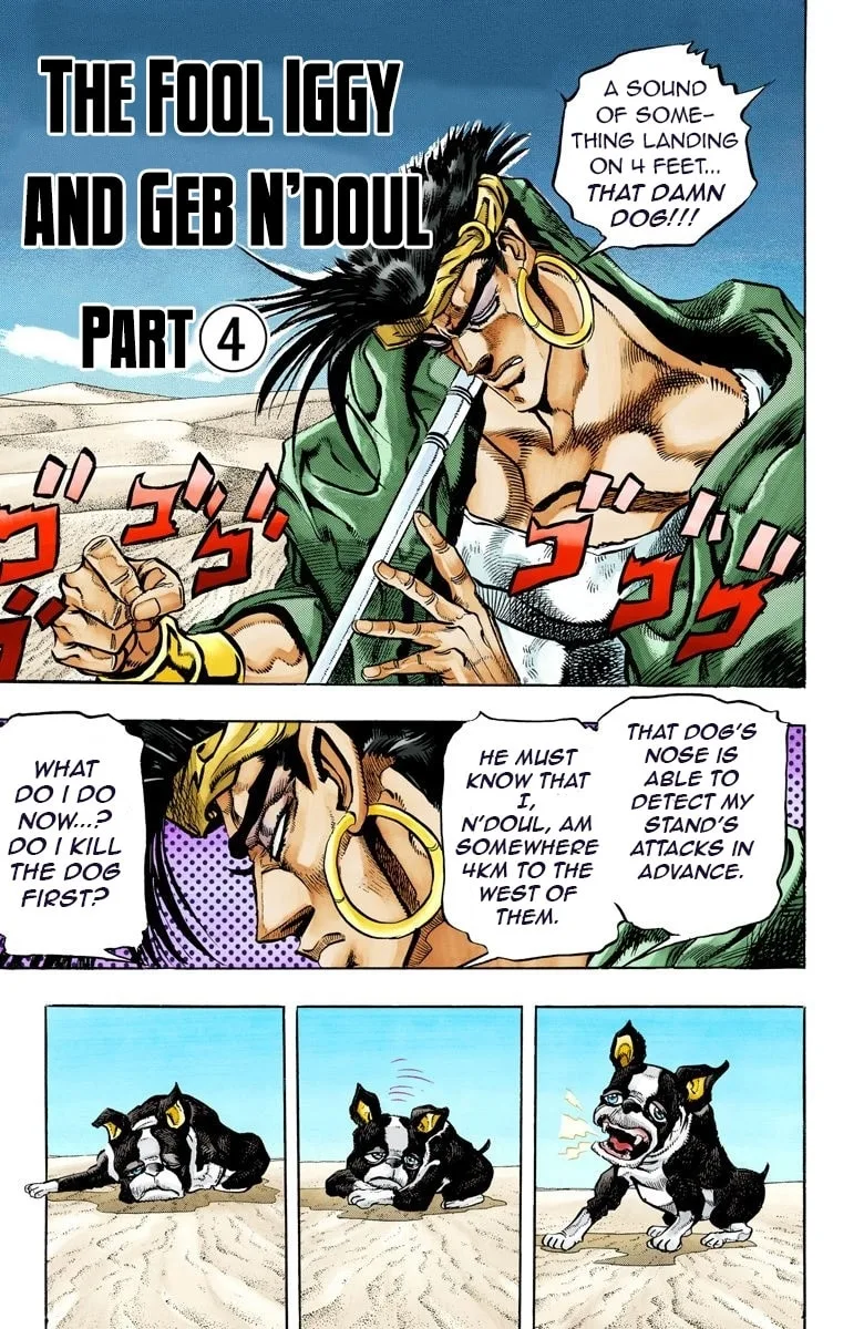 JoJo no Kimyou na Bouken Part 3: Stardust Crusaders Colored Manga, chapter 73, page 2