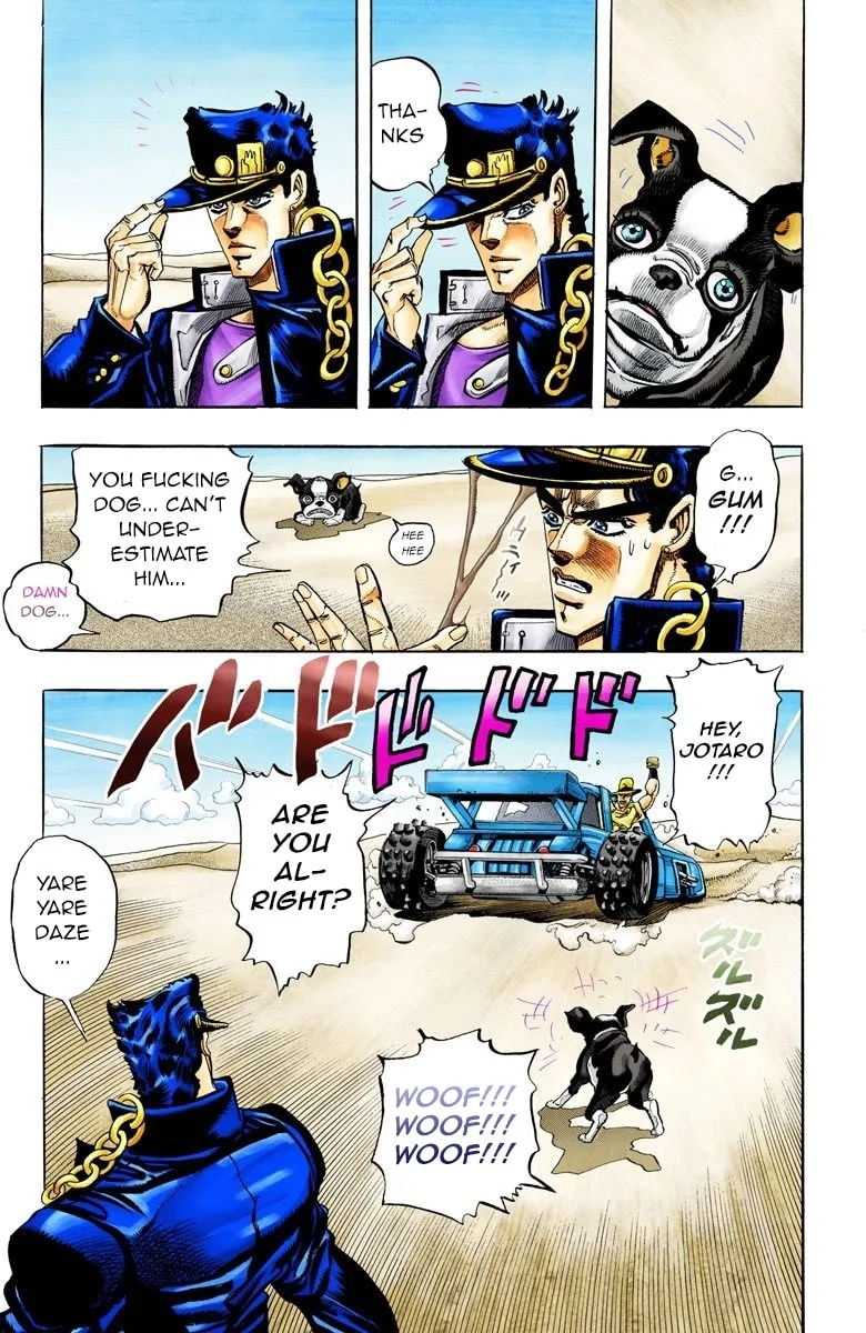 JoJo no Kimyou na Bouken Part 3: Stardust Crusaders Colored Manga, chapter 75, page 16